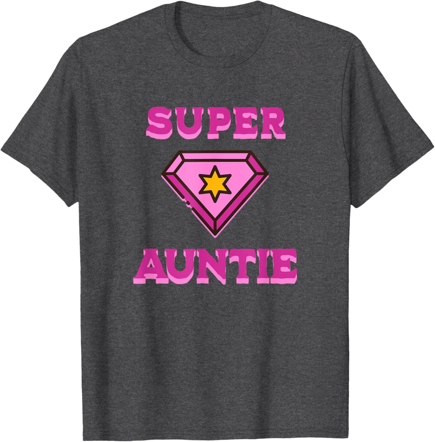 Funny Super Auntie T-Shirt for Mother's Day Gift - Cute and Comfy Apparel - 1