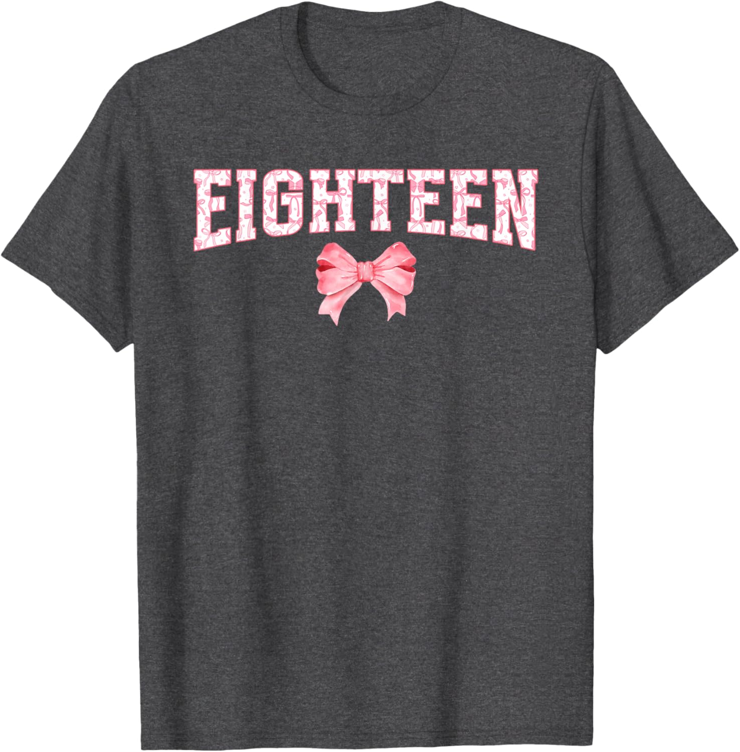 Coquette Bow T-Shirt for 18th Birthday Party Celebrate in Style - 11