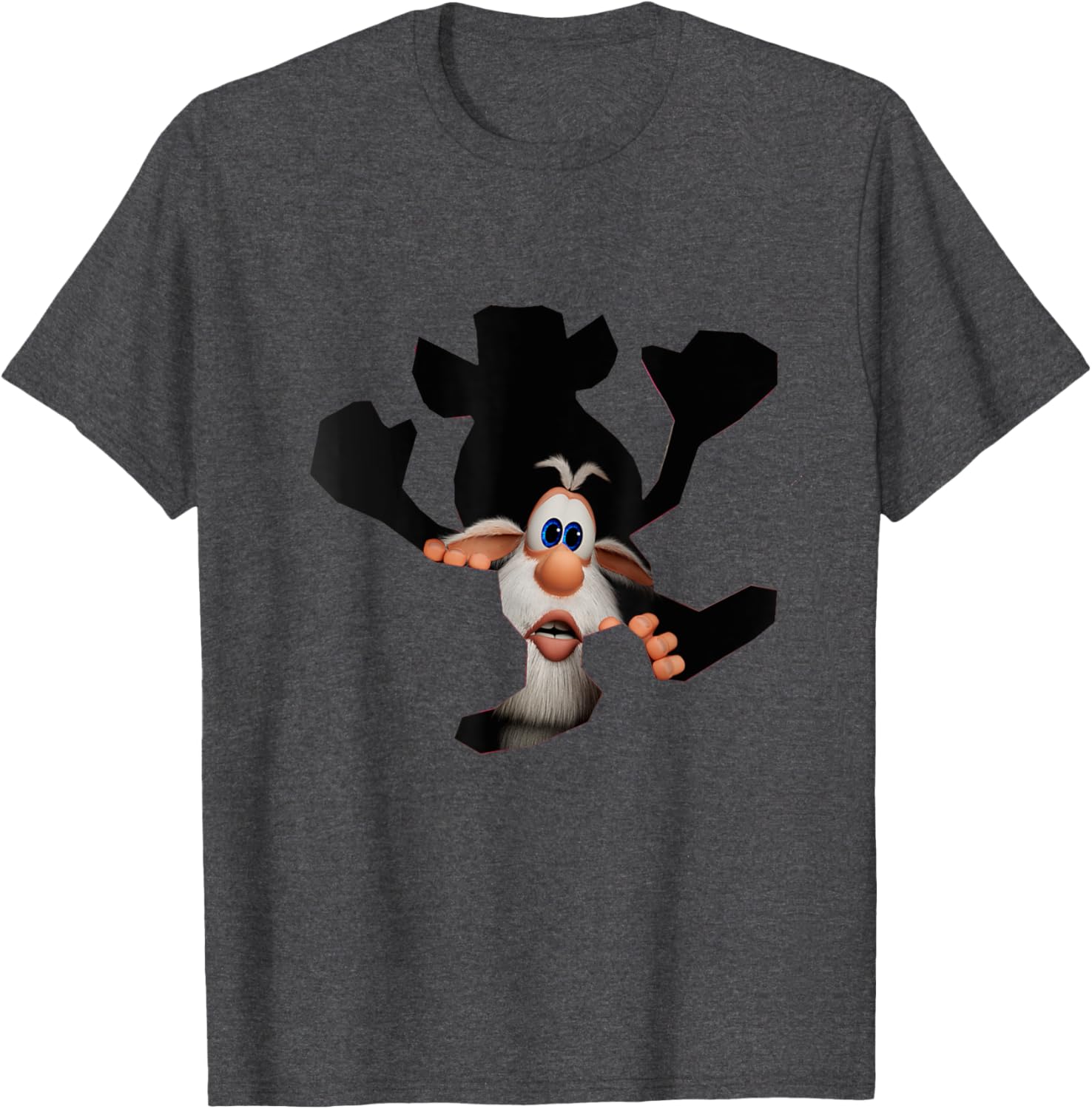 Cool Wall Hole Booba T-Shirt for Unique Casual Style and Comfort - 15