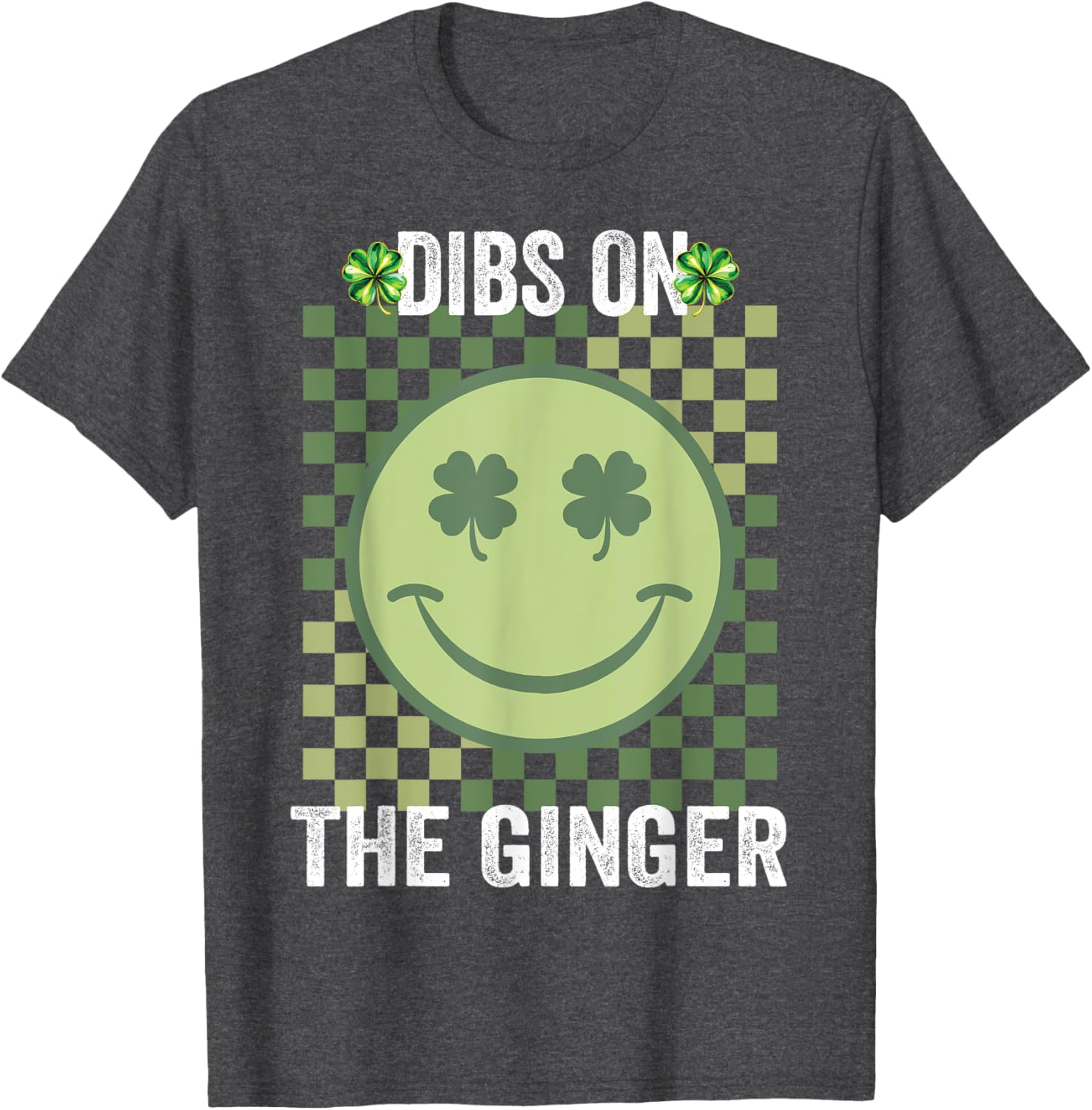 Dibs on the Ginger St Patrick's Shamrock T-Shirt for Women and Girls - 11