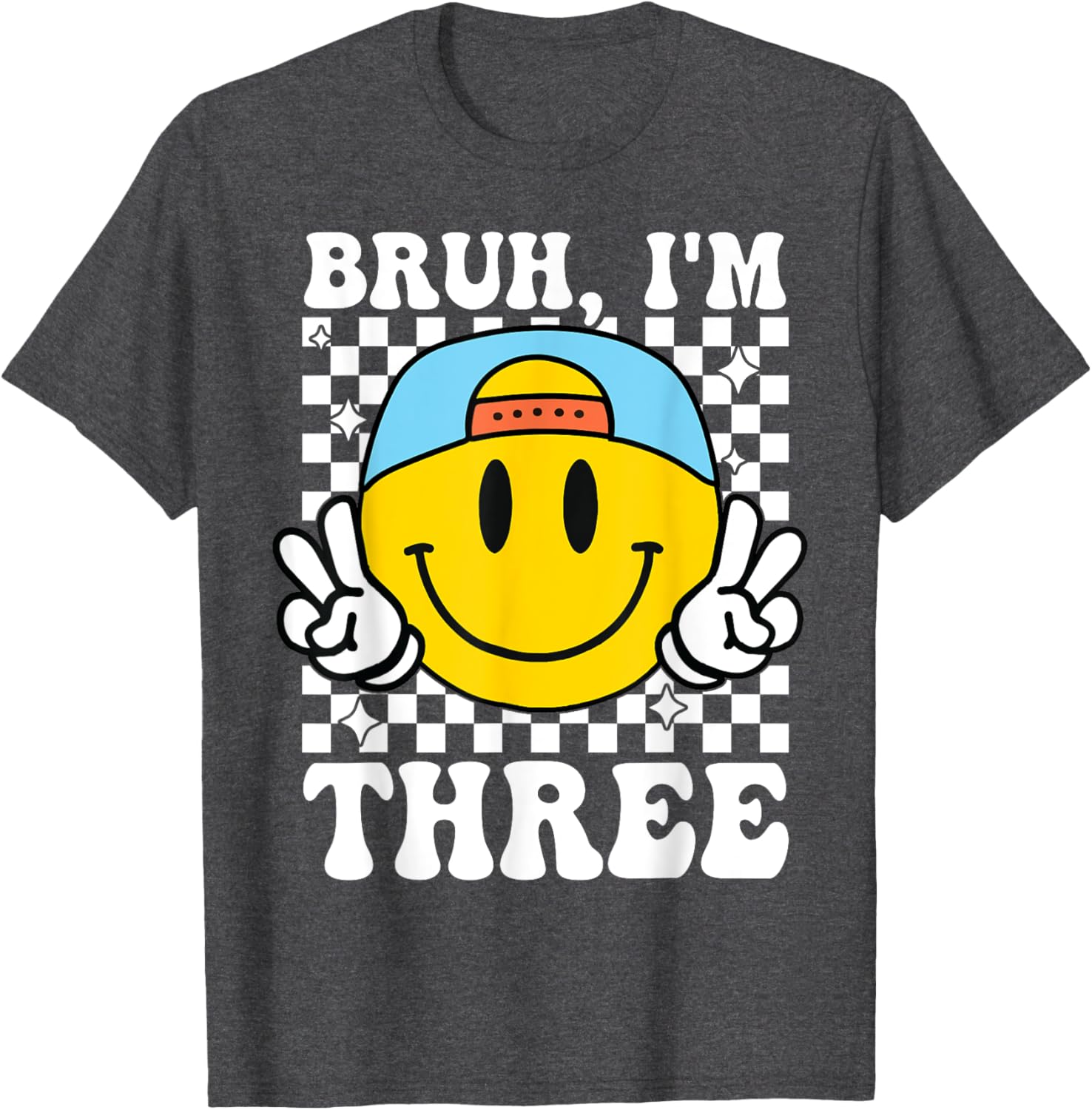 Groovy 3rd Birthday T-Shirt for Boys and Girls - Fun Birthday Gift - 2