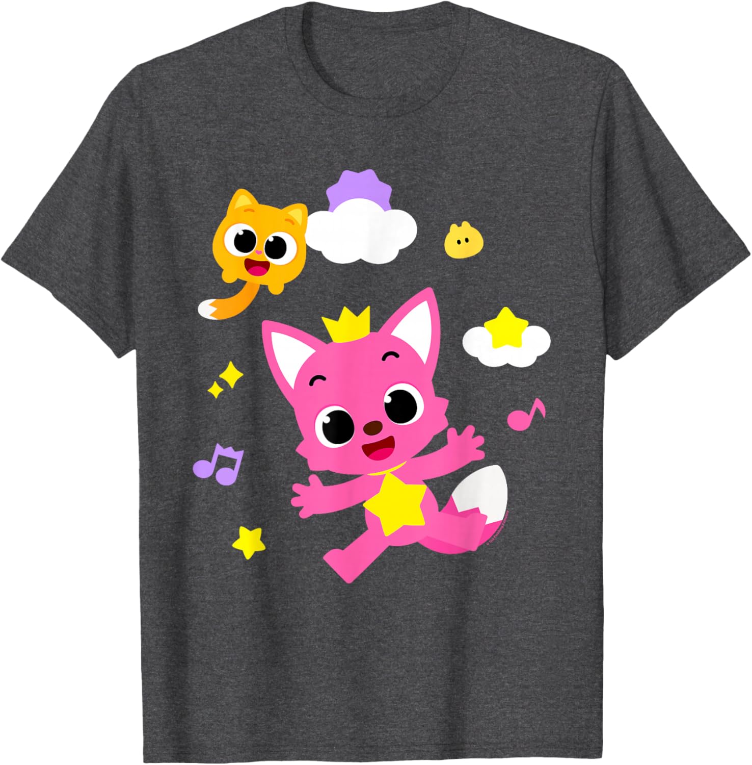 Cute Pinkfong and Ninimo Clouds T-Shirt for Kids - Fun and Stylish Wear - 6