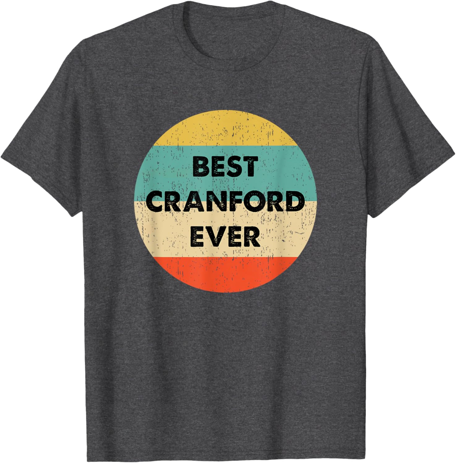 Cranford Name T-Shirt for Stylish Comfort in Clothing and Jewelry - 5