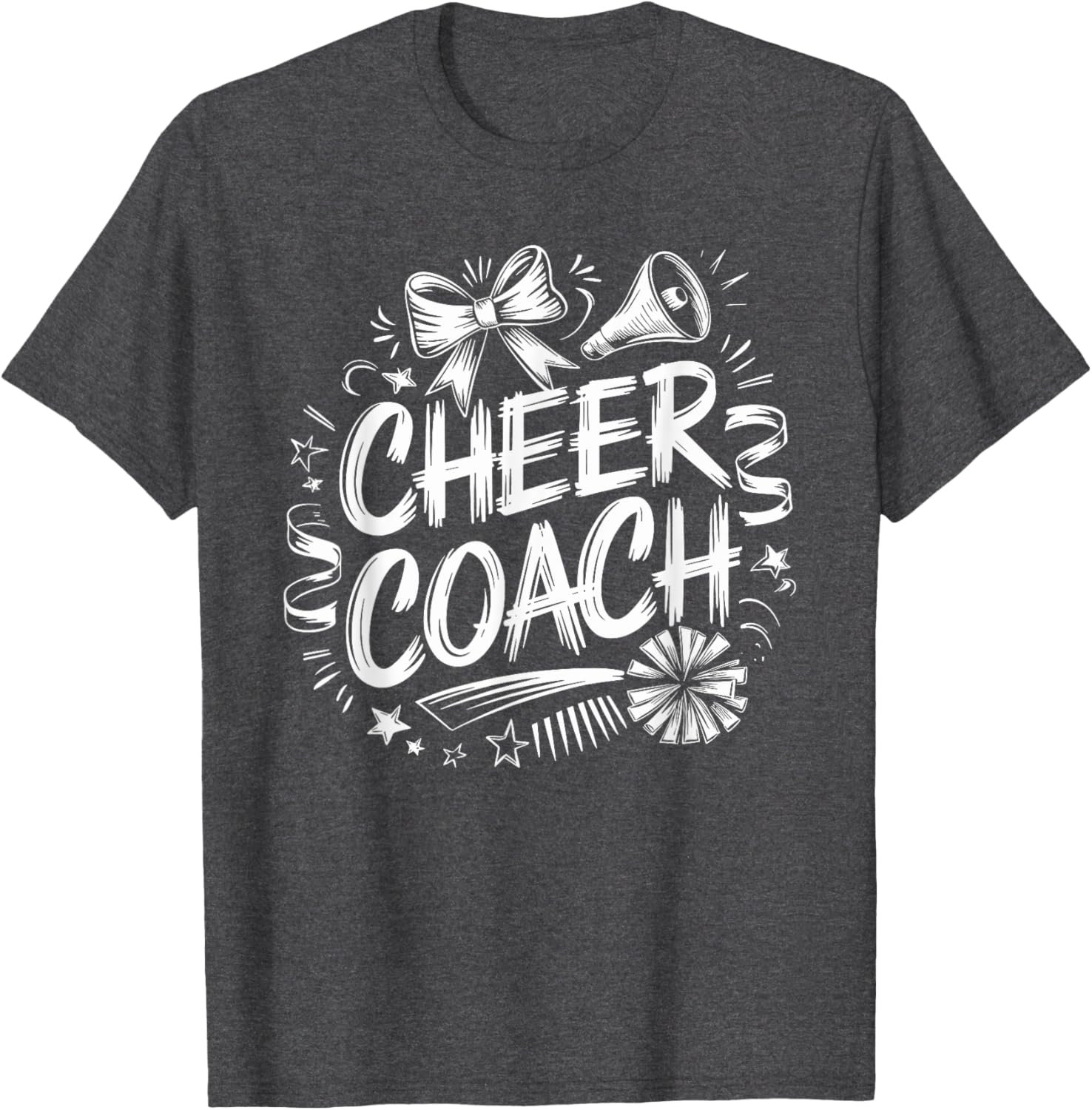 Cheer Coach T-Shirt for Cheerleaders - Cheerleading Apparel Gift - 18