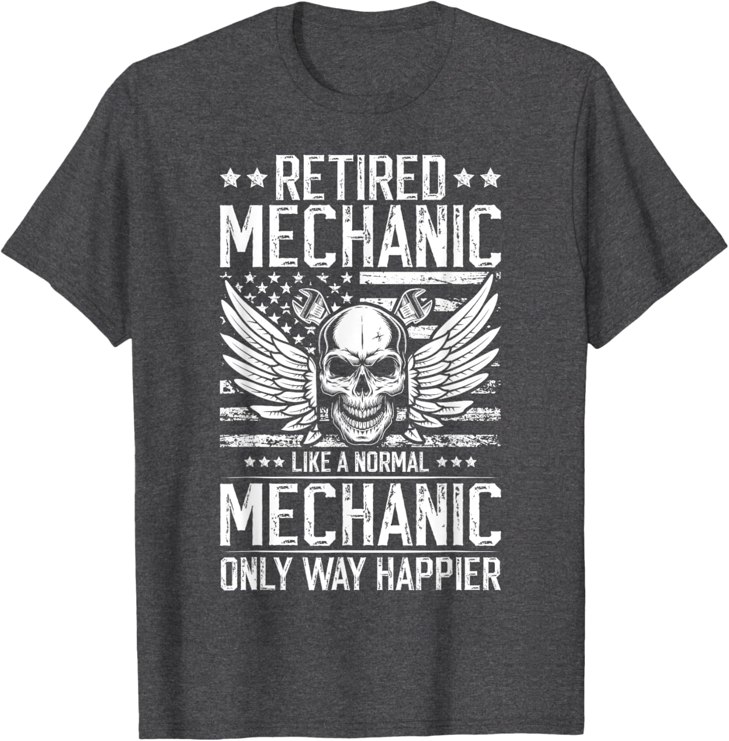 Funny Retired Mechanic T-Shirt for a Hilarious Retirement Gift - 14
