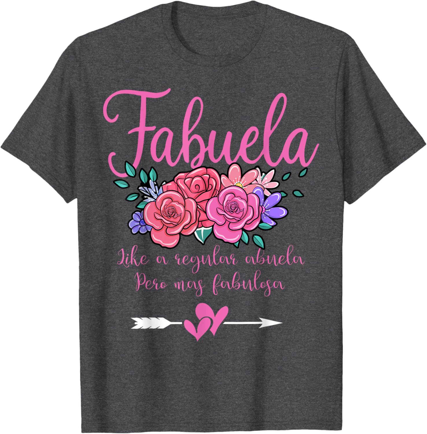 Fabuela Abuela Funny Spanish Grandma Definition T-Shirt for Family Fun - 28