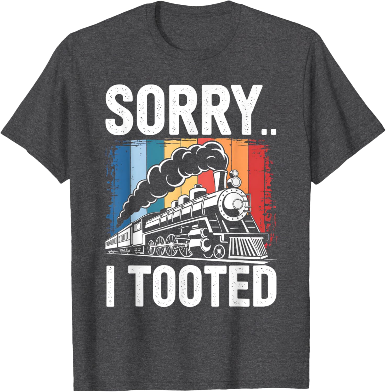 Funny Train Sorry I Tooted T-Shirt for Kids - Perfect Railroad Gift - 26
