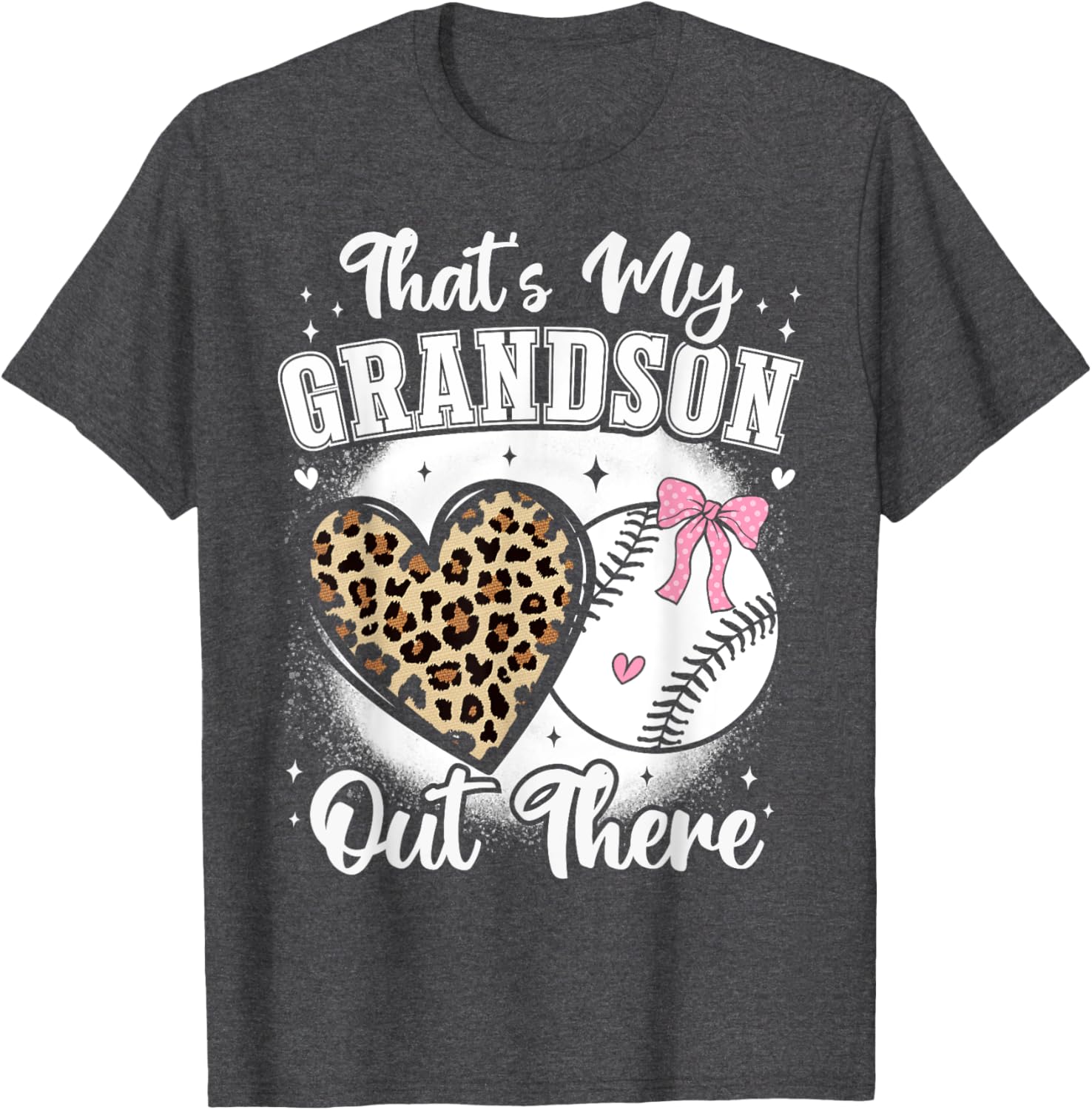 Cheer Grandma Tshirt for Baseball Nana Proud of Her Grandson - 11