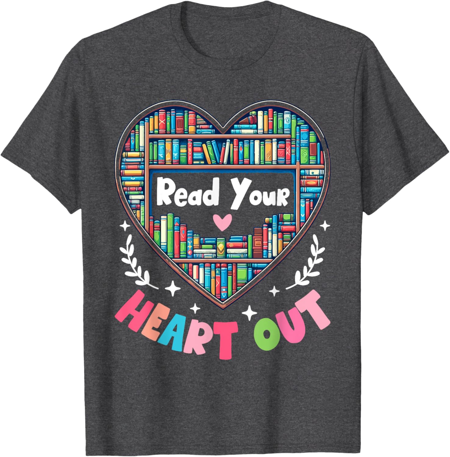 Cute Retro Reading T-Shirt for Women Perfect for Valentine's Day Gift - 11