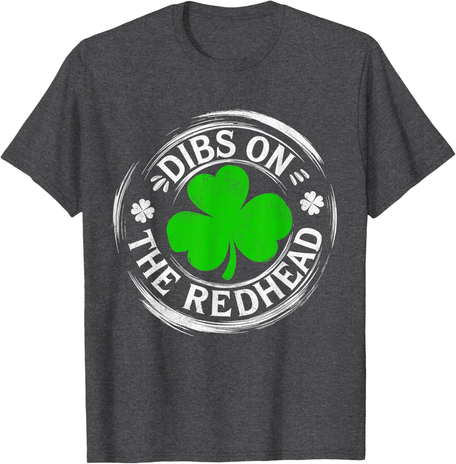 Dibs On The Redhead Funny St Patrick's Day T-Shirt for Fun Celebrations - 2
