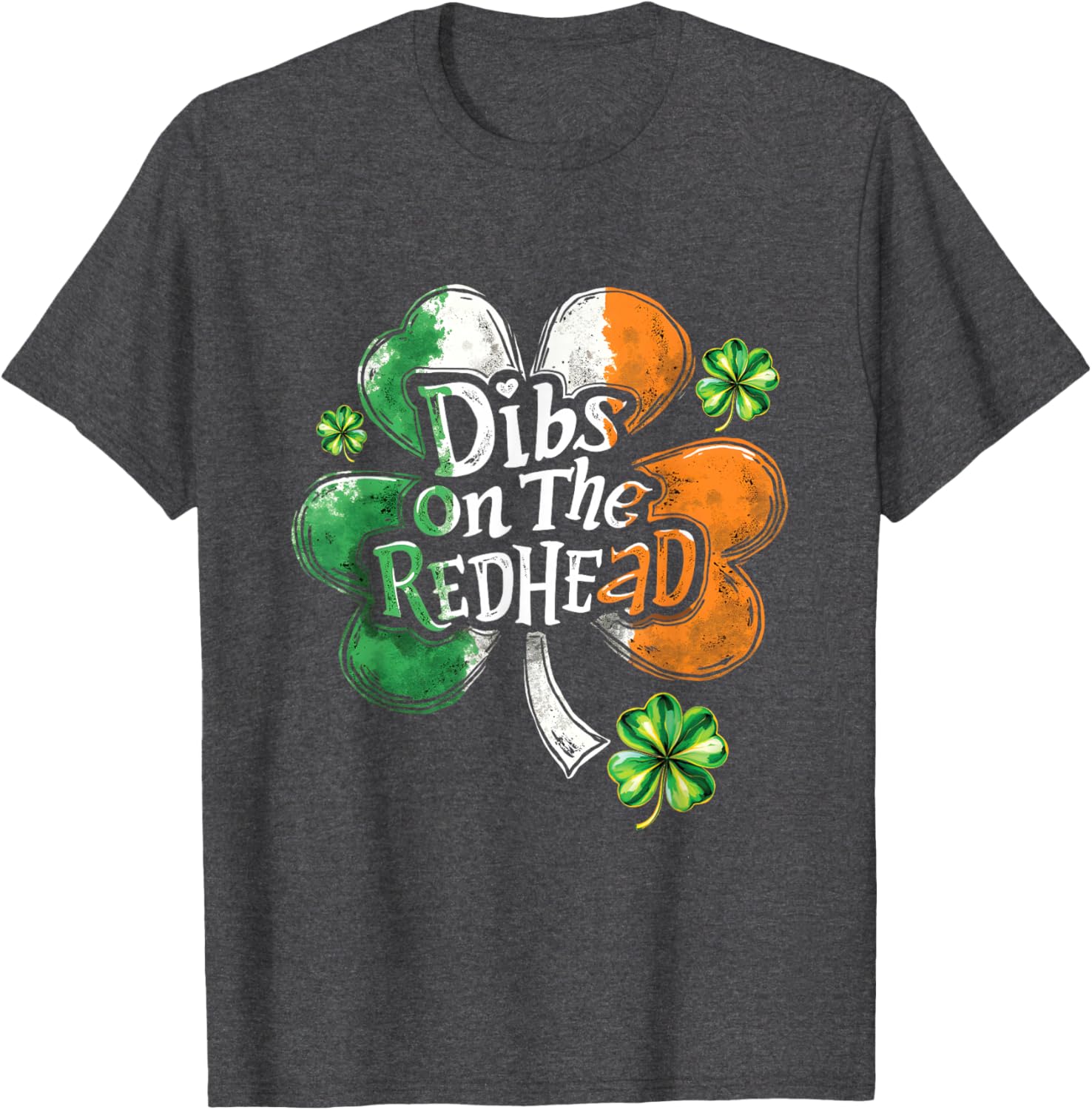 Dibs on the Redhead St Patrick's Shamrock T-Shirt for Irish Pride - 11