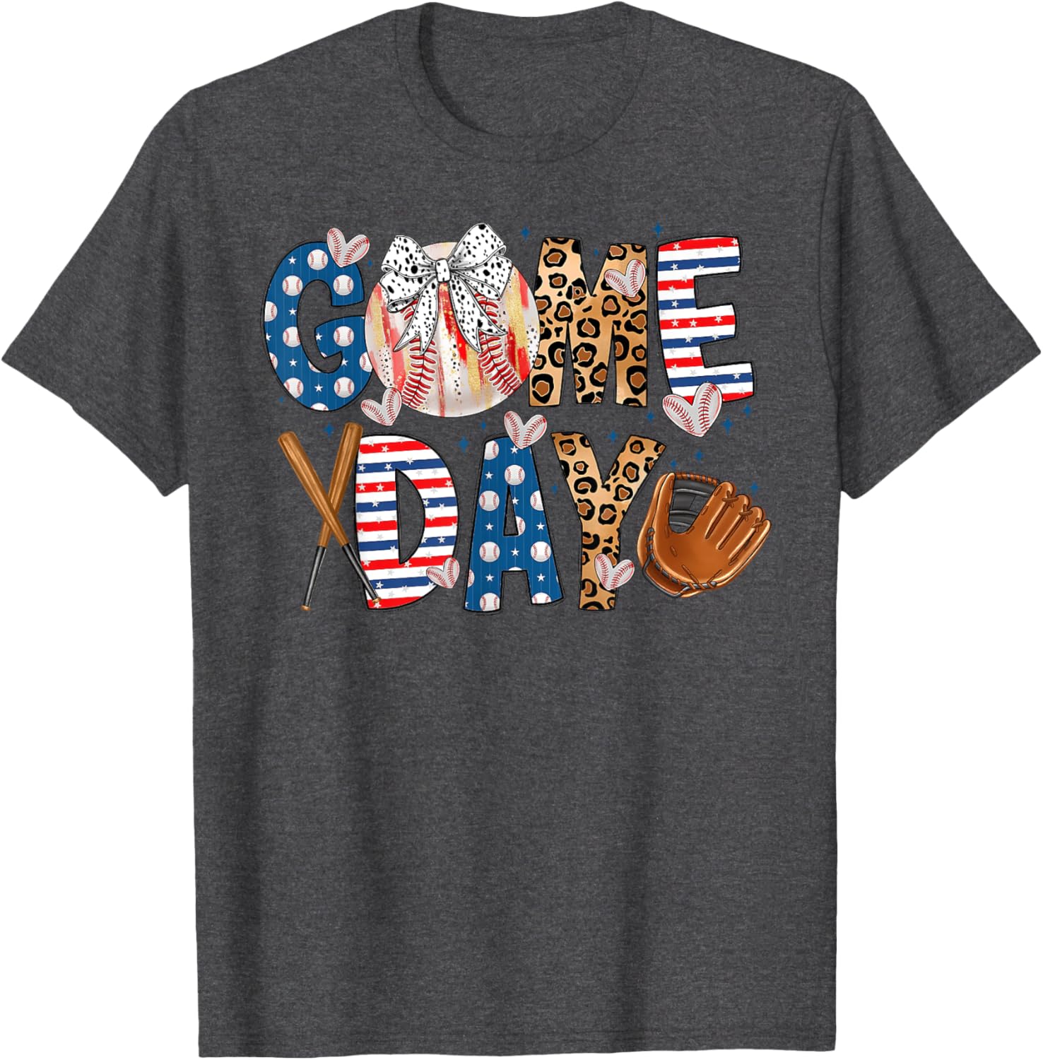 Funny Coquette Bow Baseball Mom T-Shirt for Game Day Enthusiasts - 9