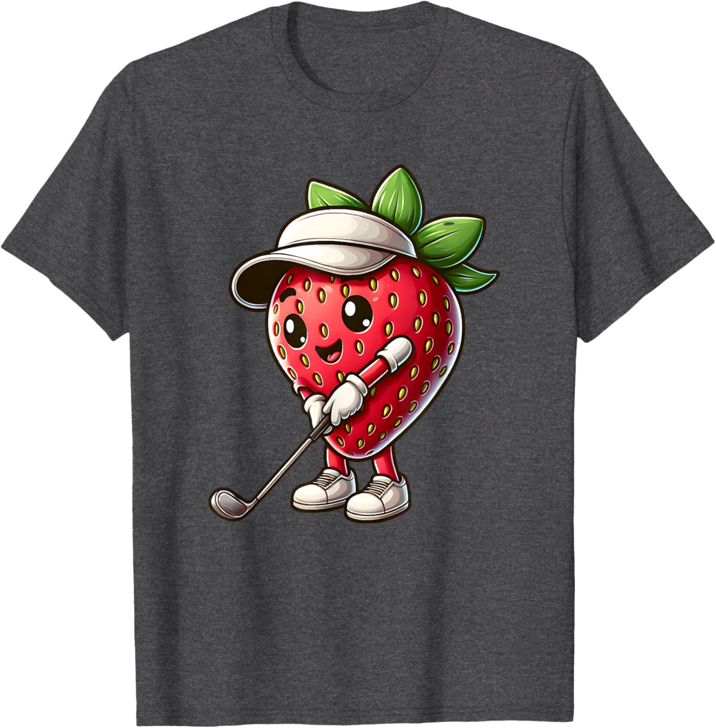 Funny Strawberry Golf Buddy T-Shirt for Golf Lovers and Friends - 11