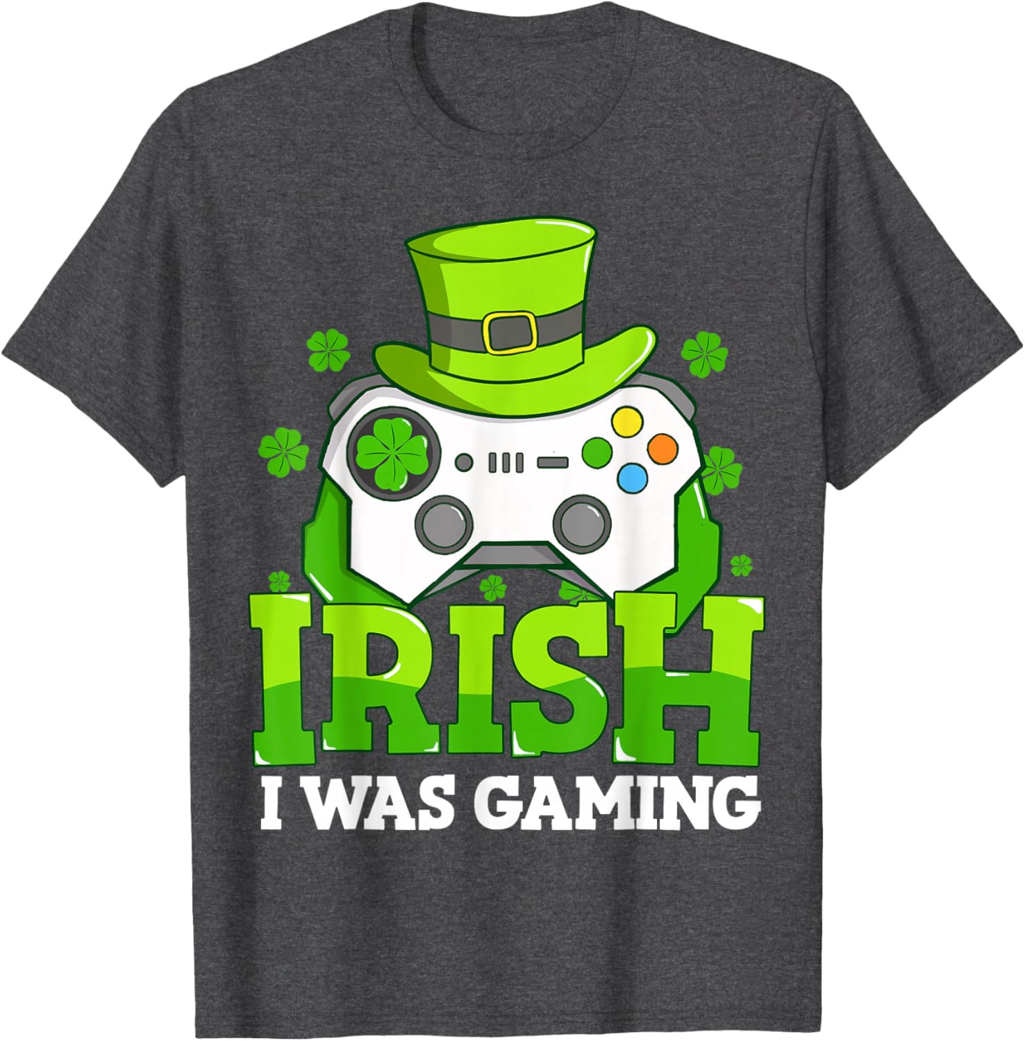 Boys St Patricks Day Gaming T-Shirt for Irish Gamers Fun Design - 3
