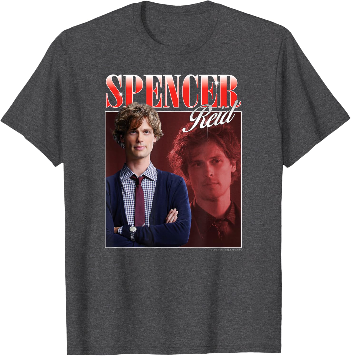 Criminal Minds Spencer Reid Bootleg T-Shirt for Fans and Collectors - 3