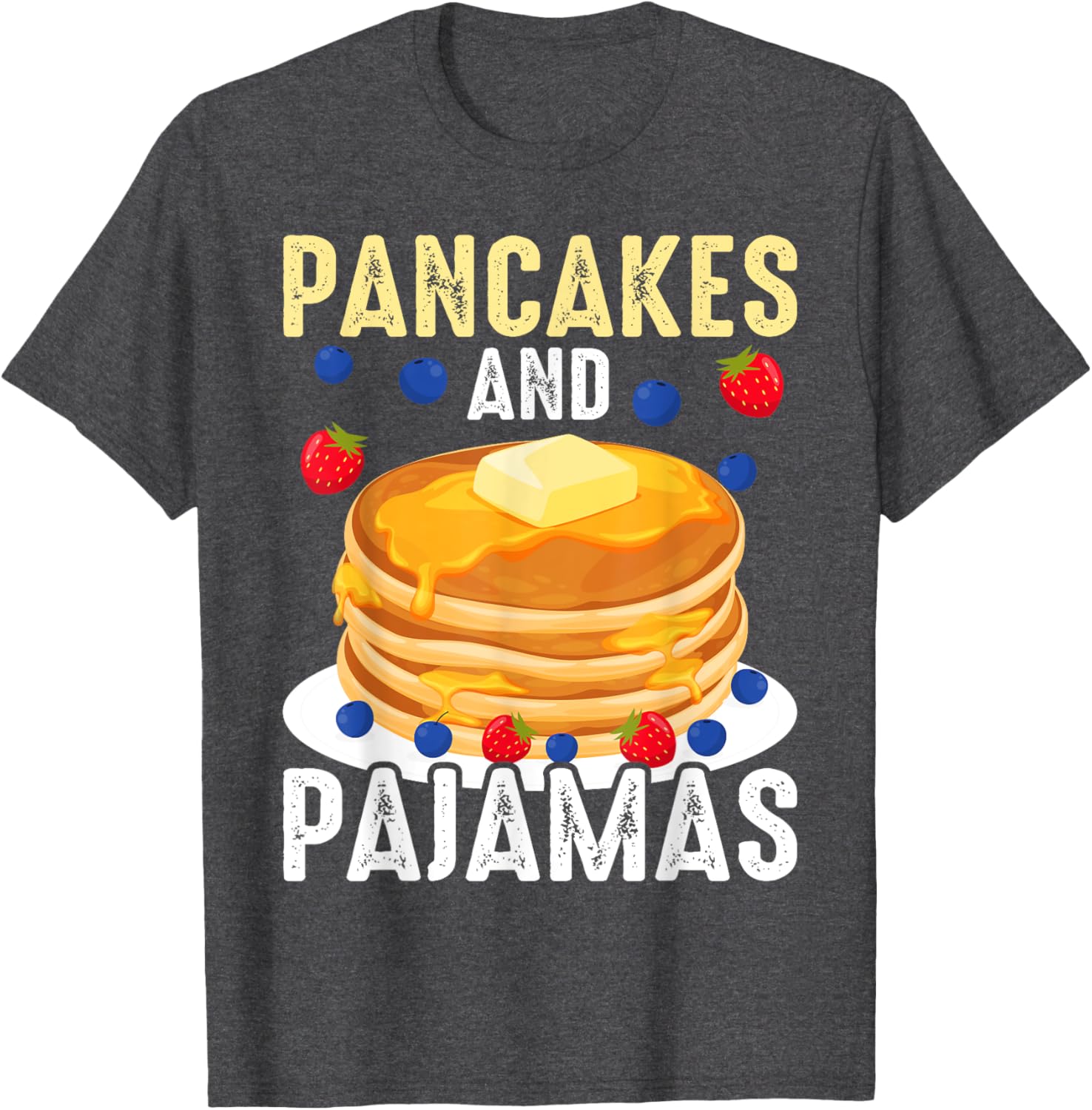 Cozy Pancake Pajama T-Shirt for Fun and Relaxation at Home - 5