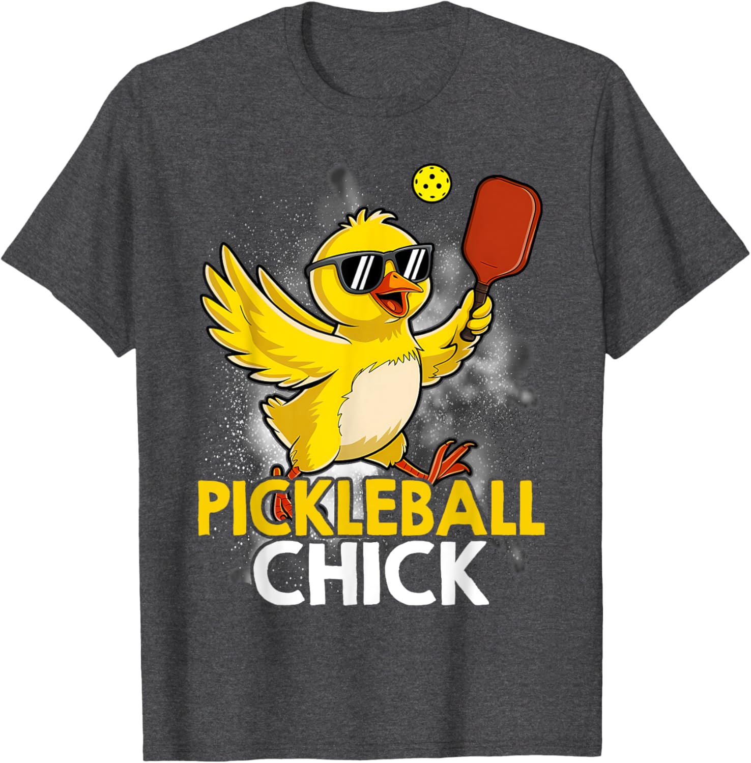 Funny Pickleball Chick T-Shirt for Women Girls Kids Toddler - 2