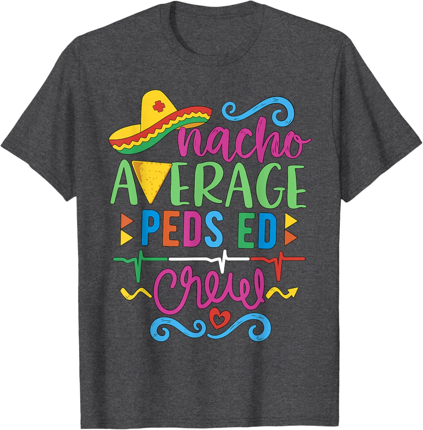 Emergency Nurse Techs Peds ED Crew T-Shirt for Pediatric Healthcare Heroes - 11