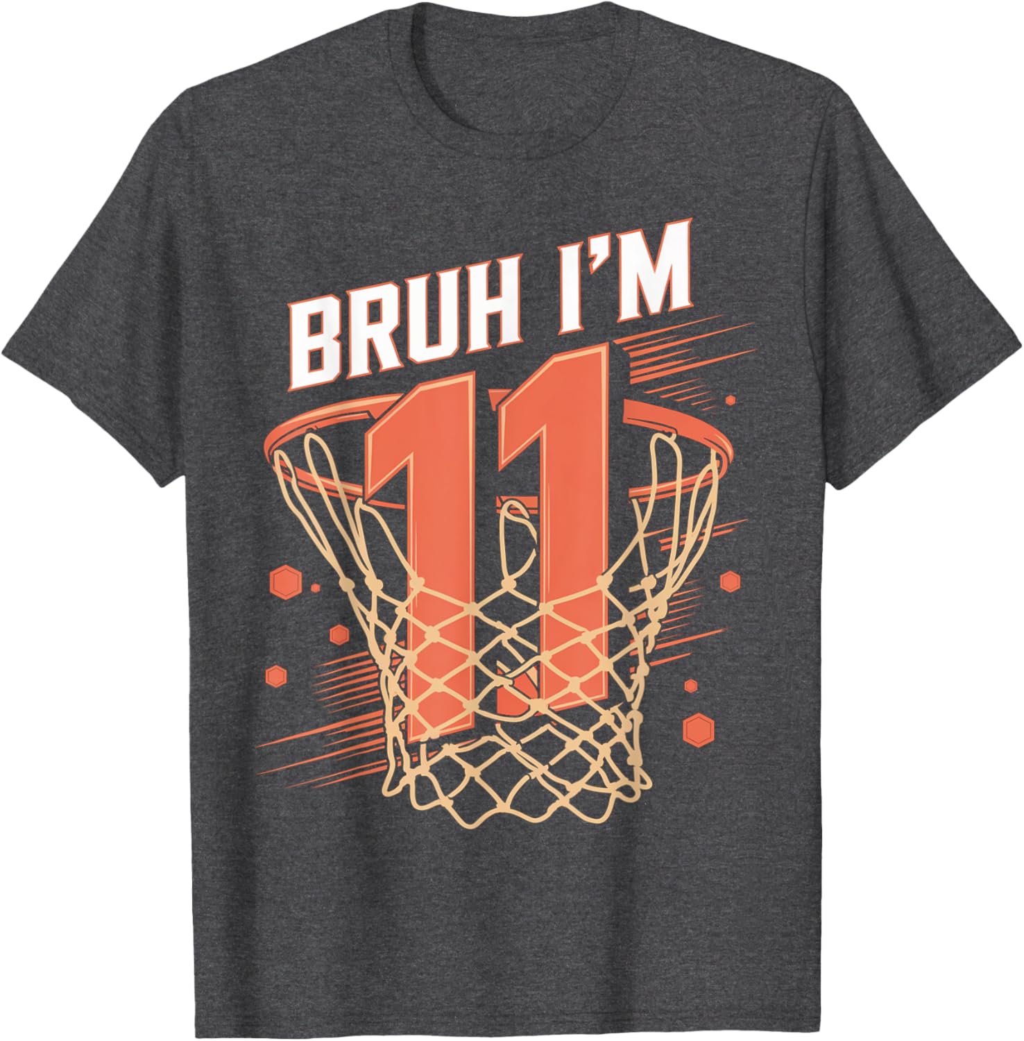 Cool Basketball Shirt for 11 Year Old Boys Birthday Celebration - 22