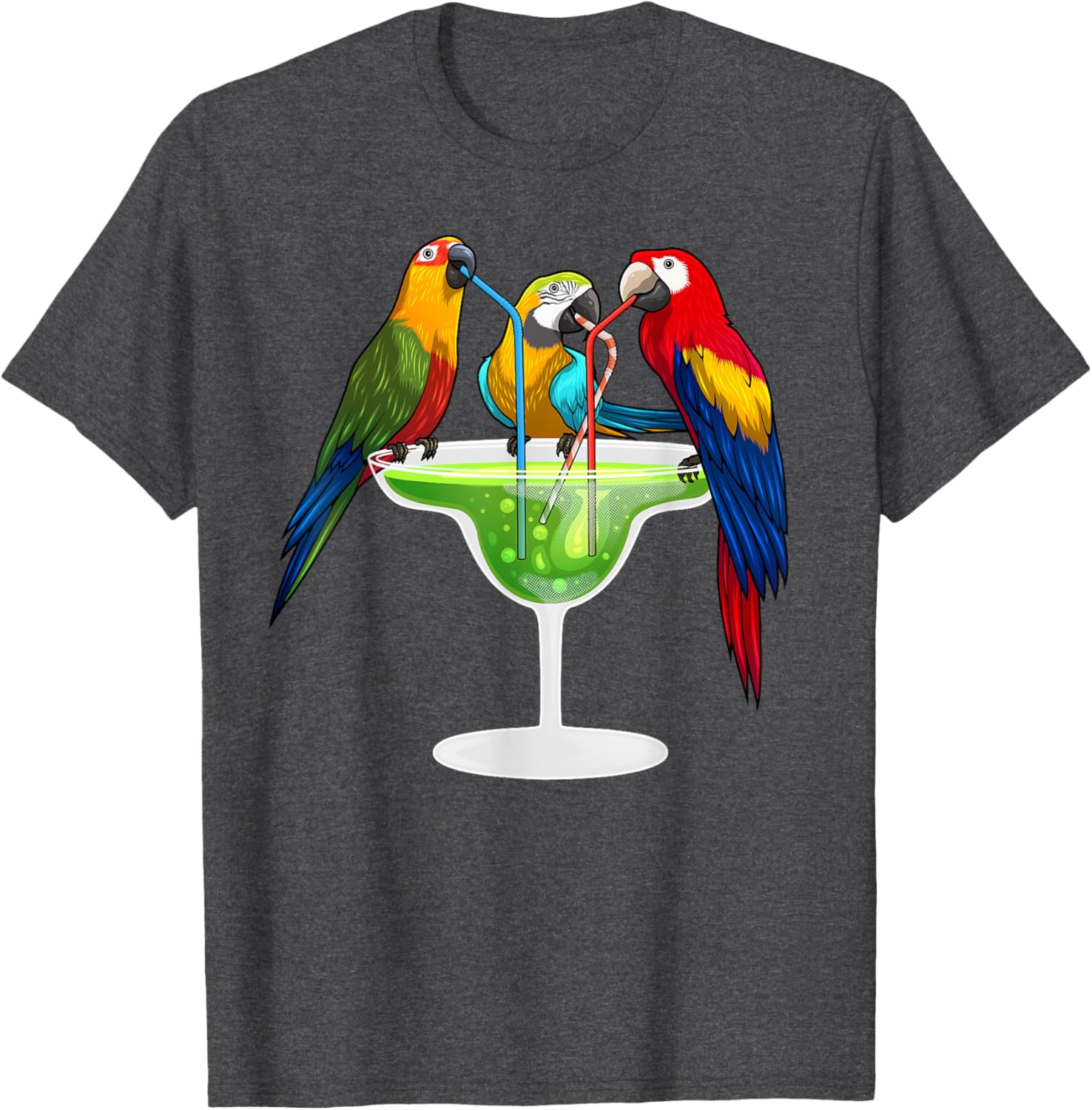 Cool Parrot Art T-Shirt for Bird Lovers - Fun Apparel for All Ages - 17