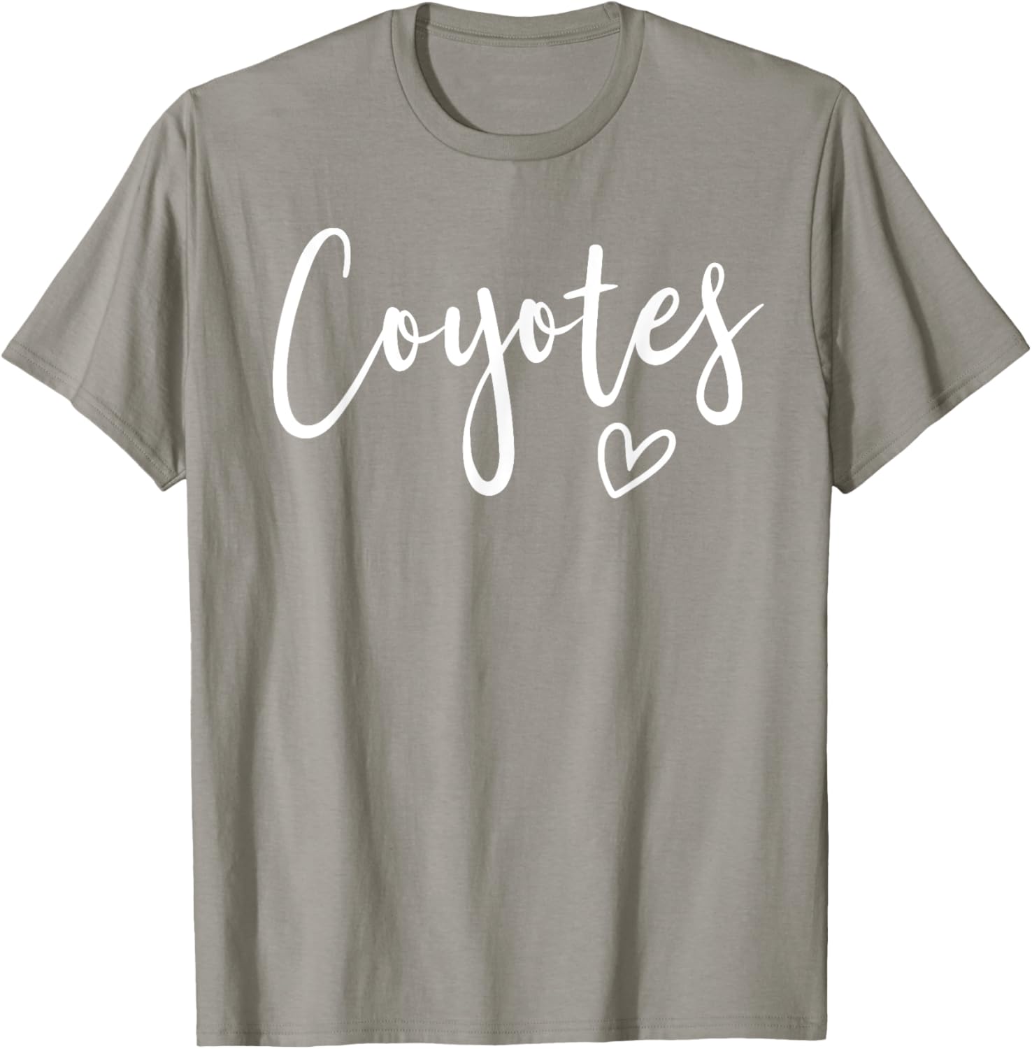 Coyotes High School Mascot Women's T-Shirt Stylish Team Apparel - 2
