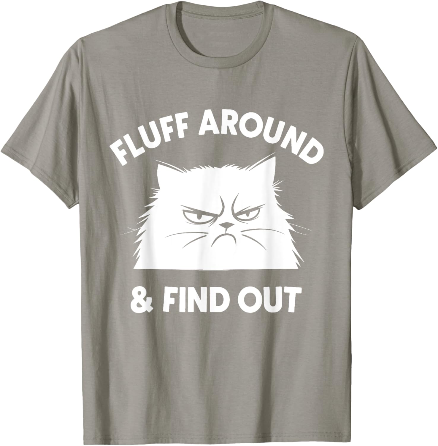Funny Cat Lady Quote T-Shirt Gift for Cat Lovers of All Ages - 5