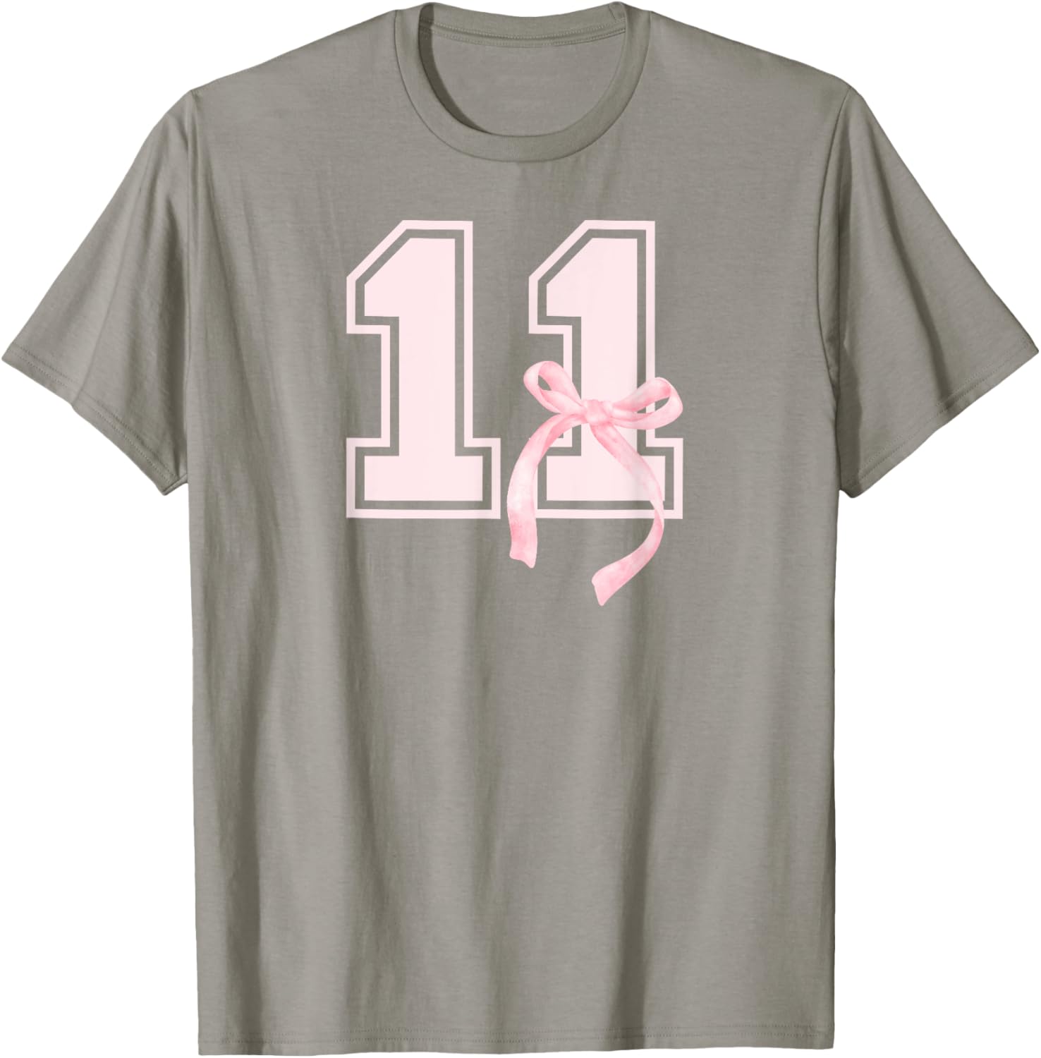 Coquette Bow T-Shirt for 11th Birthday Girls β Fun & Stylish Gift! - 6