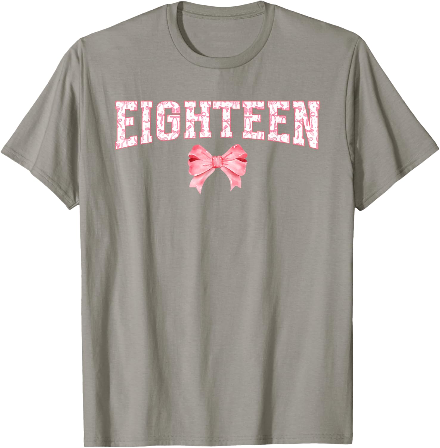 Coquette Bow T-Shirt for 18th Birthday Party Celebrate in Style - 17