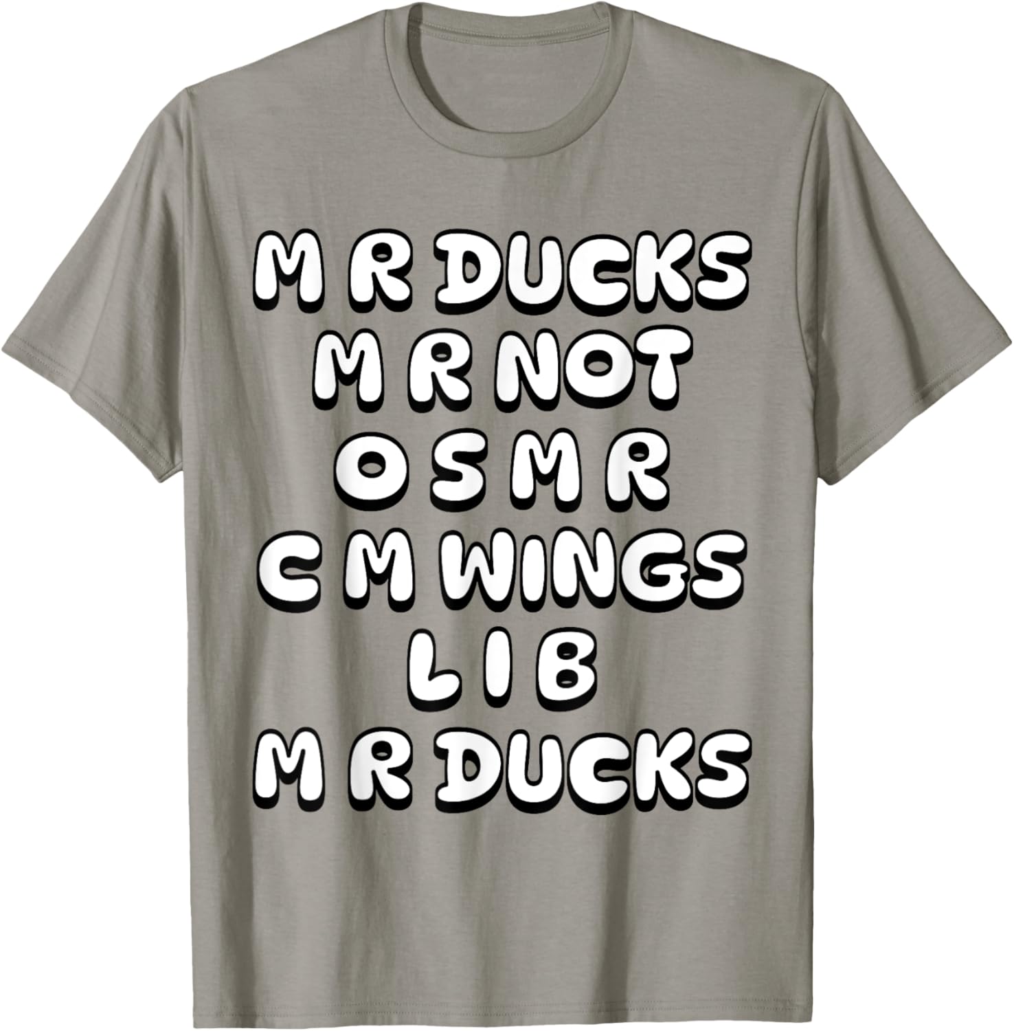 Funny M R Ducks Lover T-Shirt with Wings for Fun Casual Wear - 16