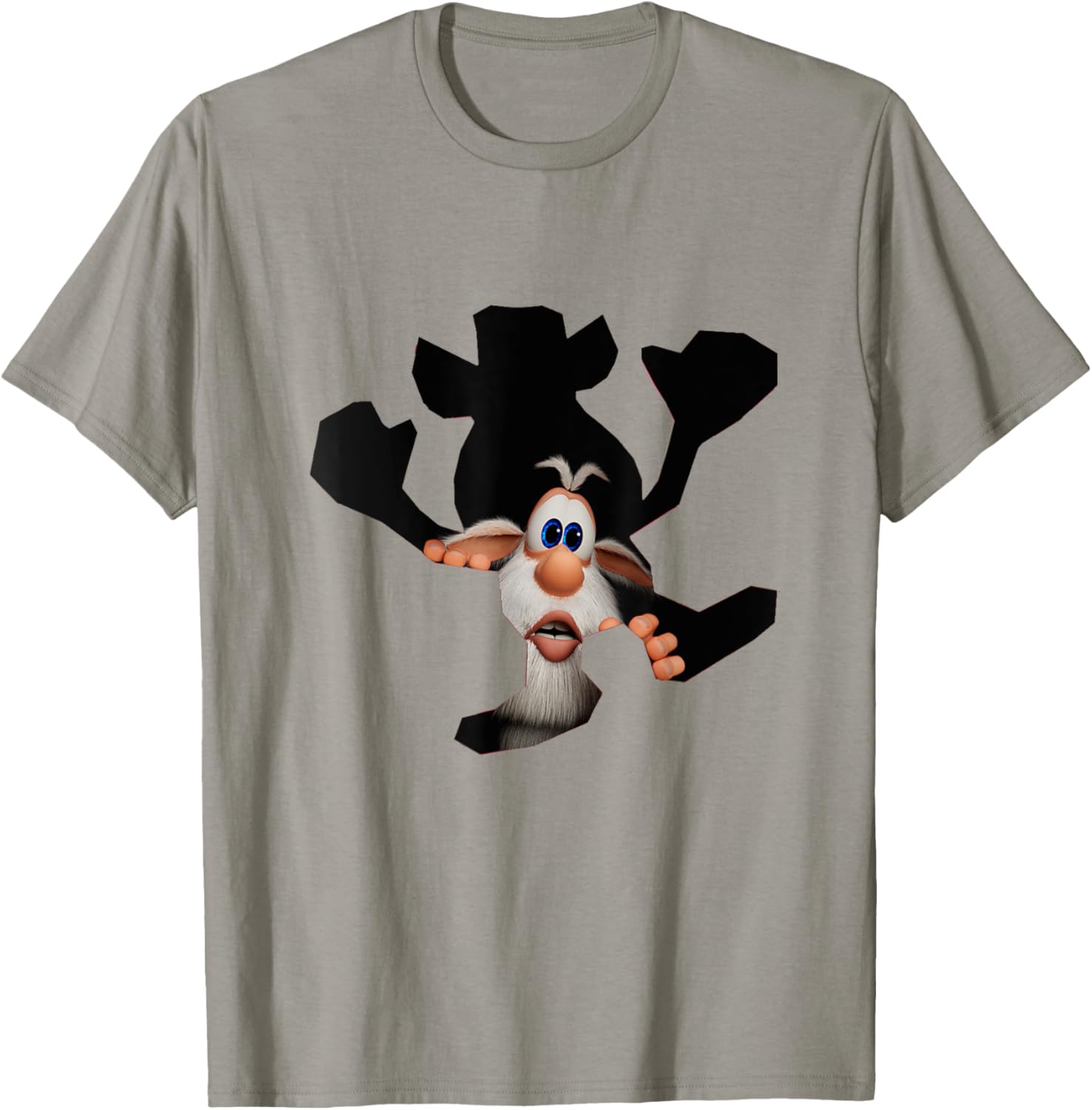 Cool Wall Hole Booba T-Shirt for Unique Casual Style and Comfort - 11