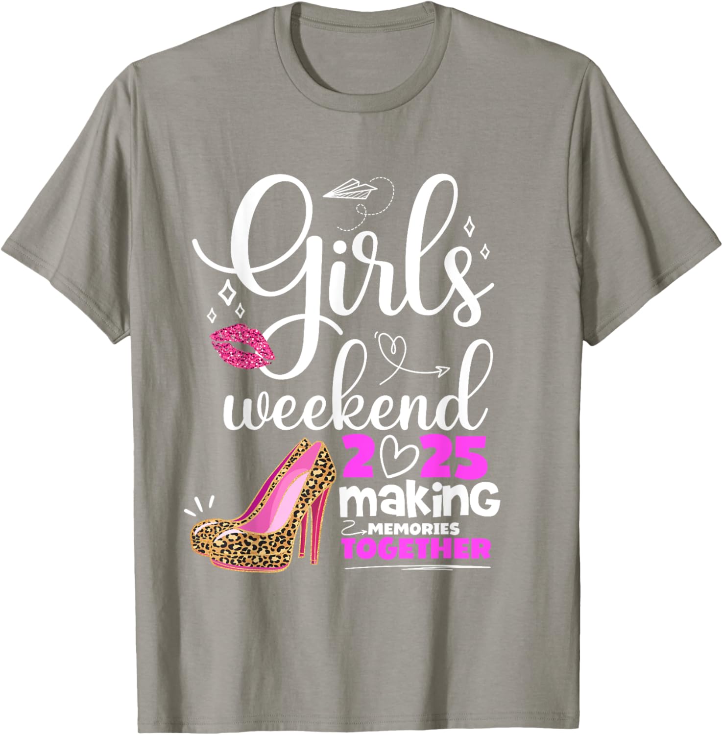 Girls Weekend 2025 Matching T-Shirt for Fun Girls Trip Vibes - 6