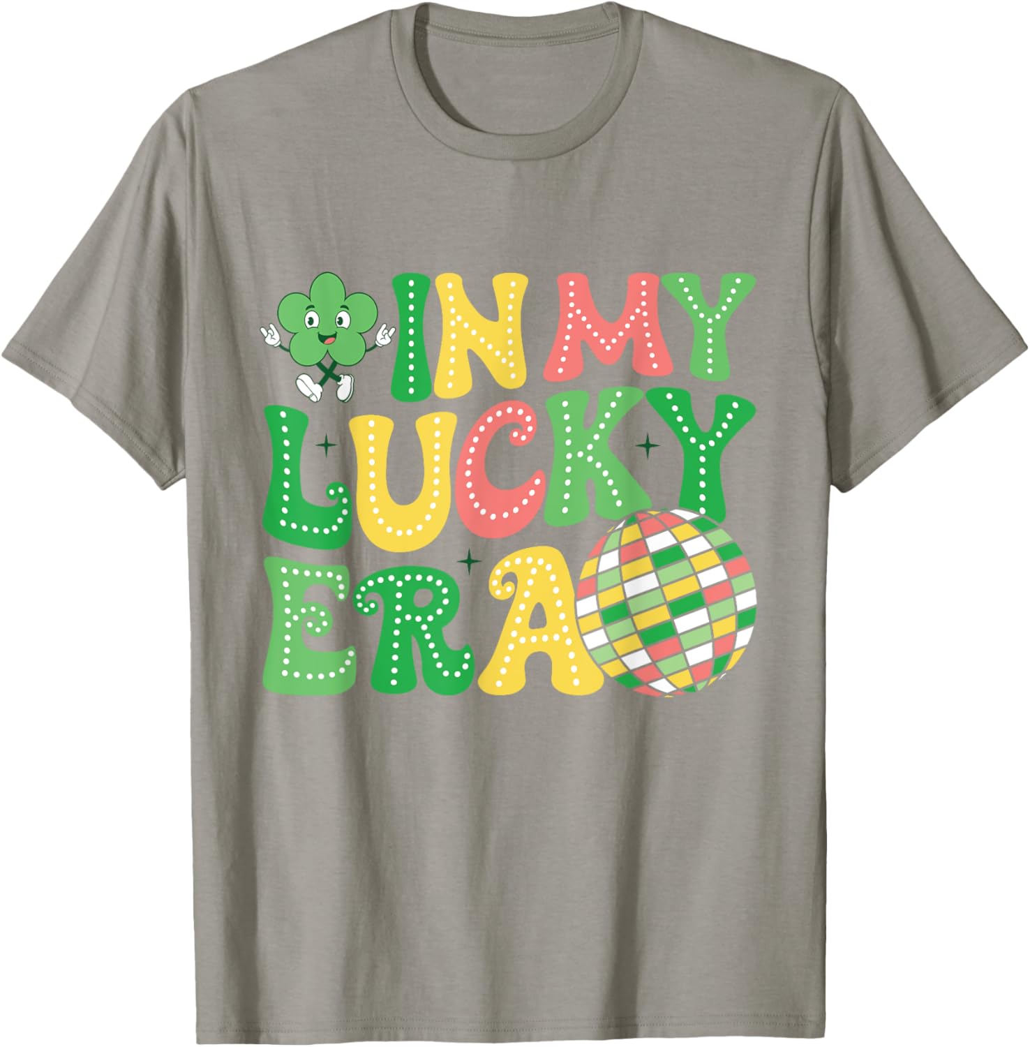 Funny St Patricks Day Shamrock T-Shirt for Kids - Lucky Era Design - 2