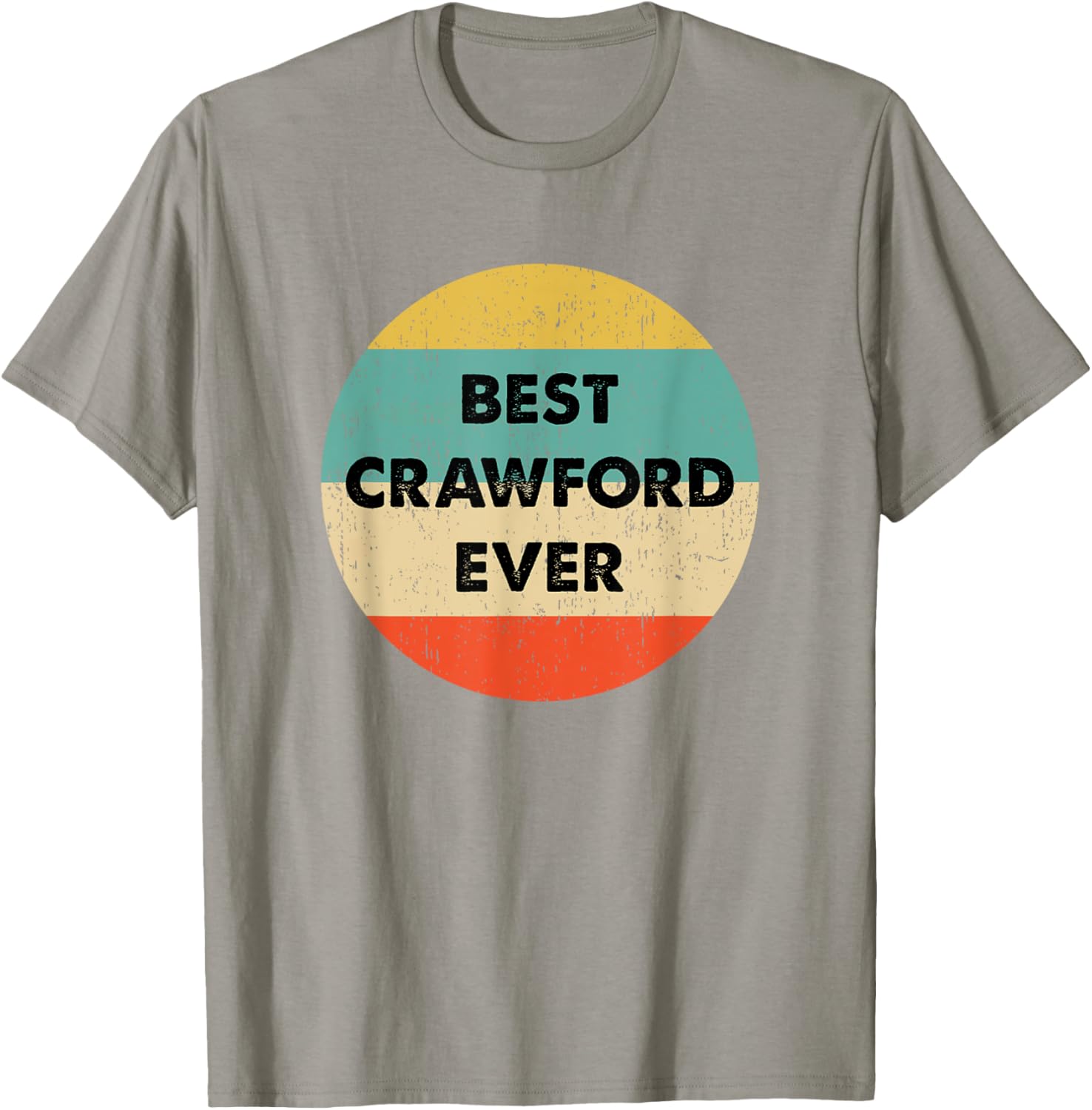 Crawford Personalized T-Shirt for Men and Women - Stylish Name Apparel - 9