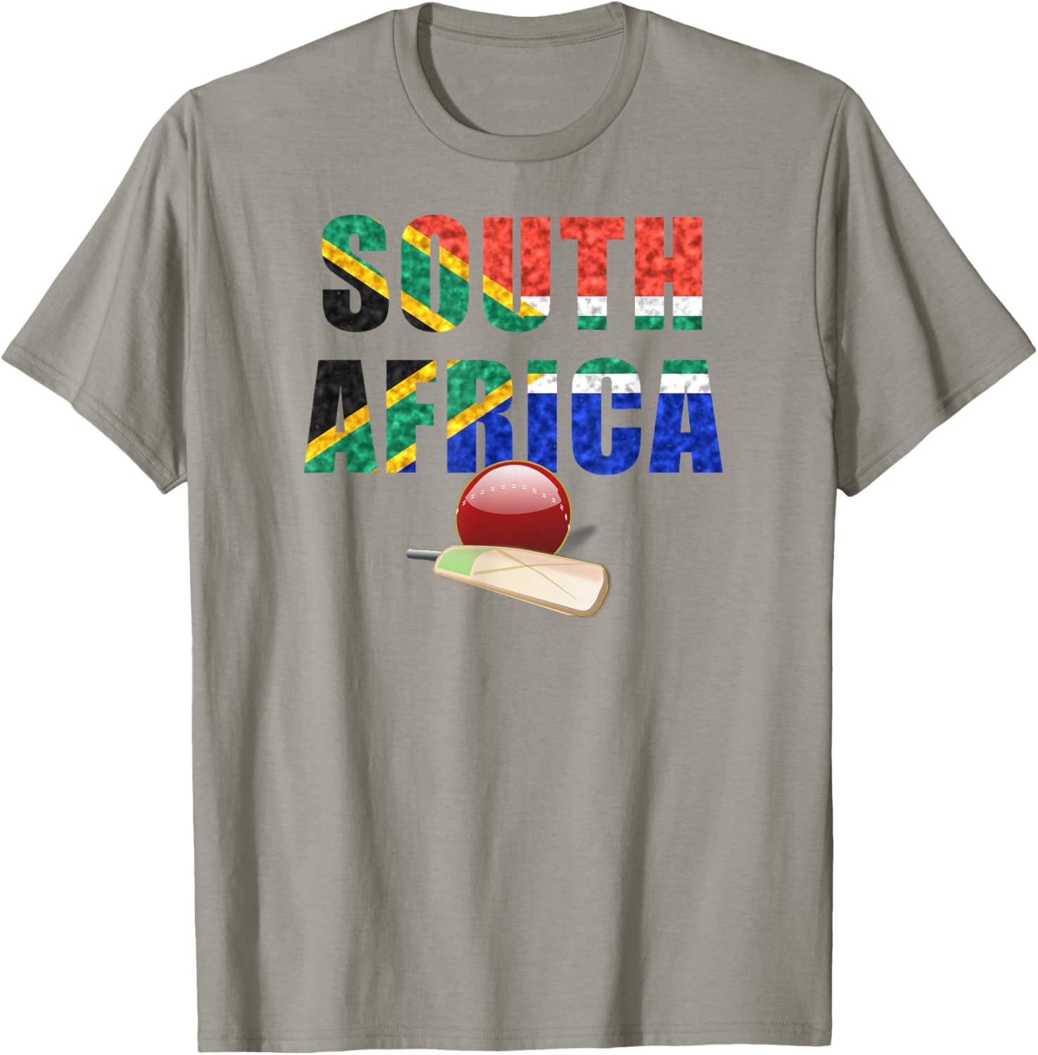 Cricket South Africa Flag T-Shirt Perfect for Fans and Players - 7