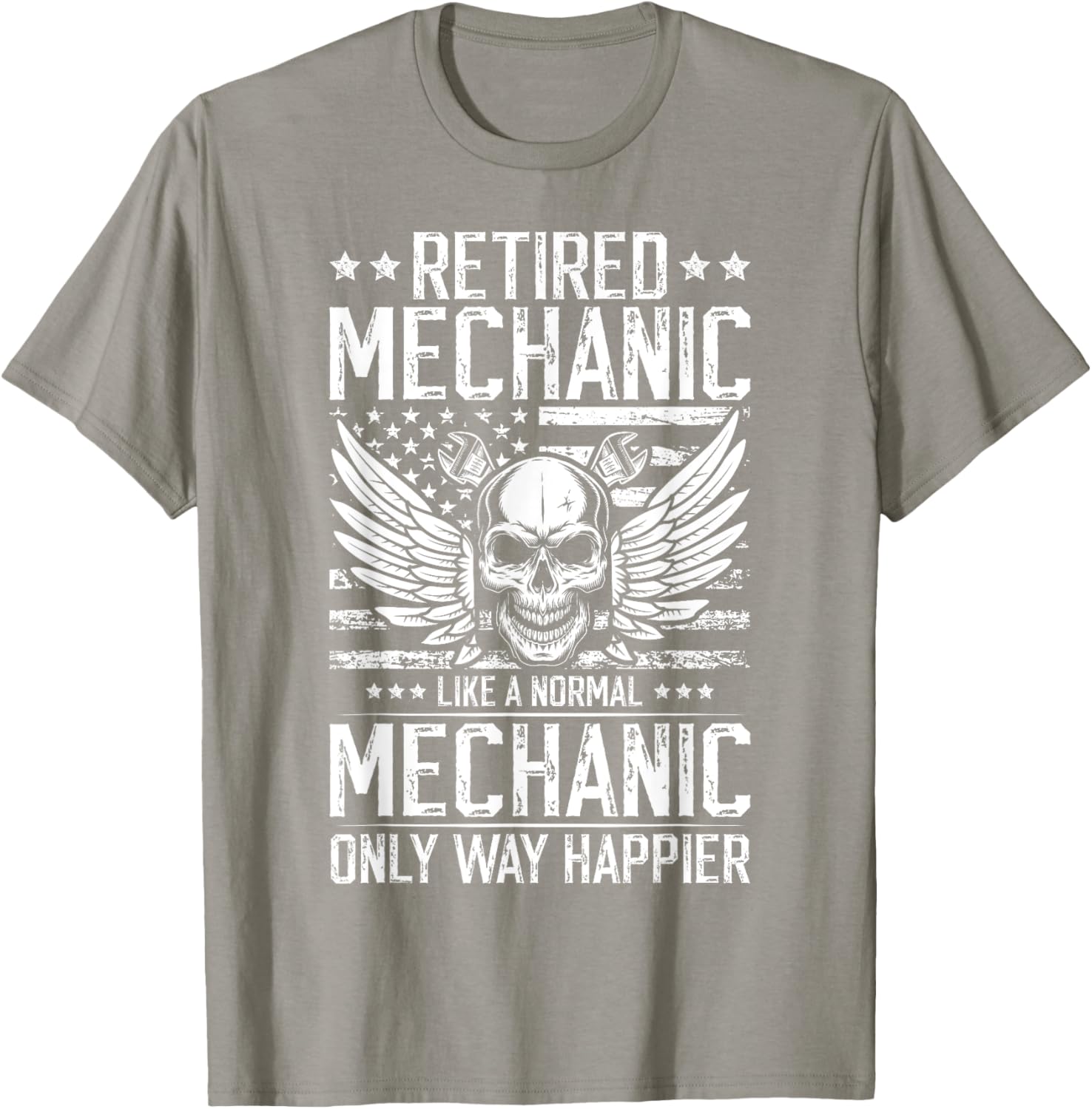 Funny Retired Mechanic T-Shirt for a Hilarious Retirement Gift - 11