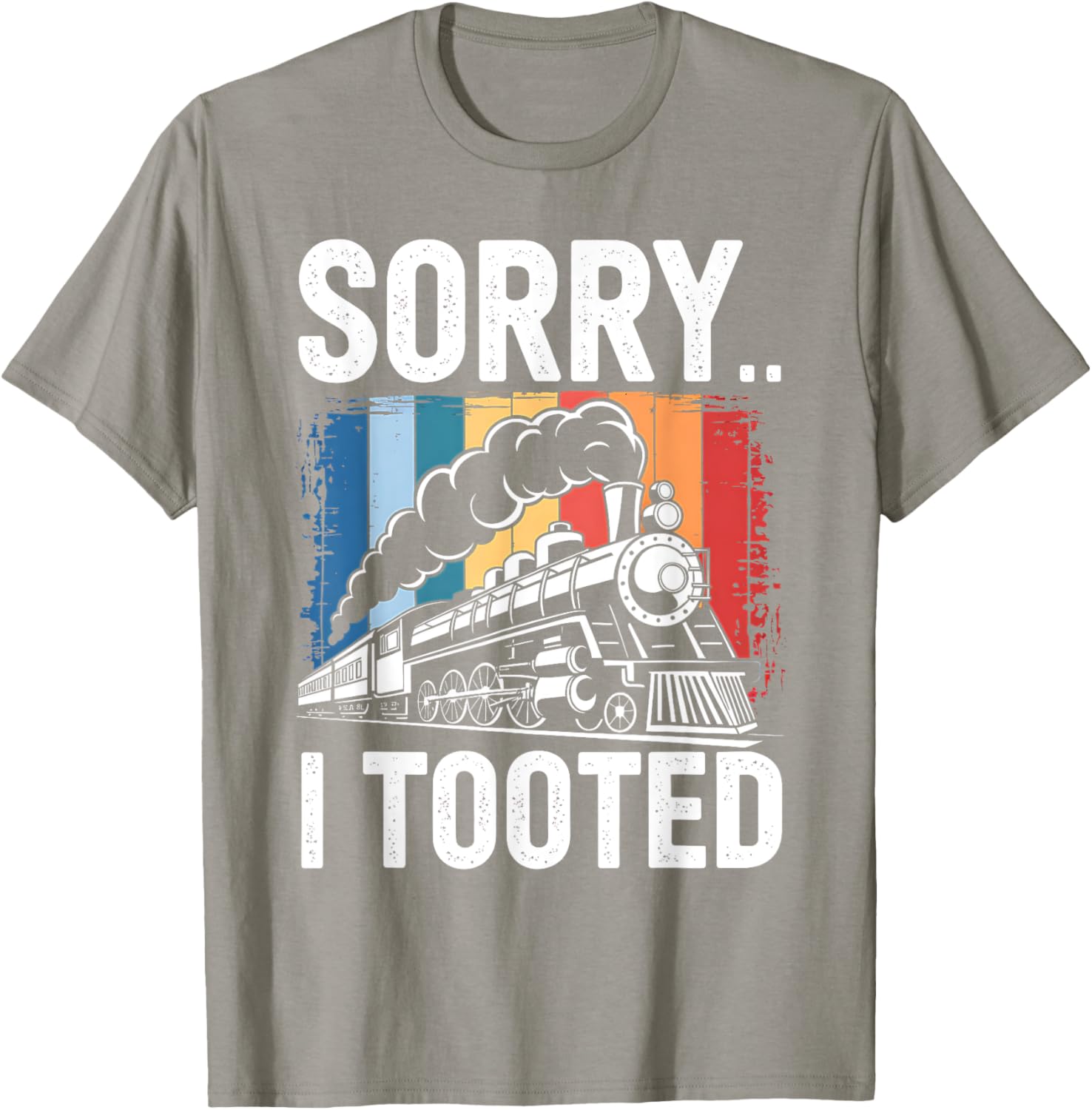 Funny Train Sorry I Tooted T-Shirt for Kids - Perfect Railroad Gift - 9