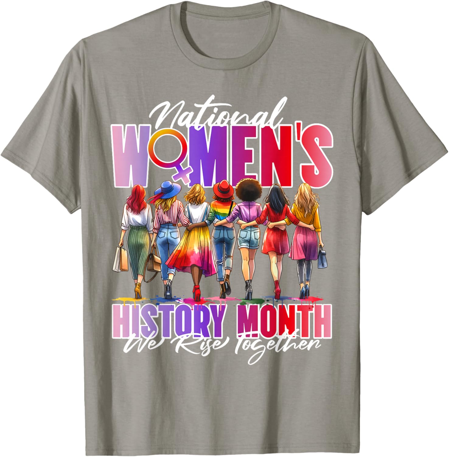 Embrace Equity Women's History Month 2025 T-Shirt for Every Woman - 8