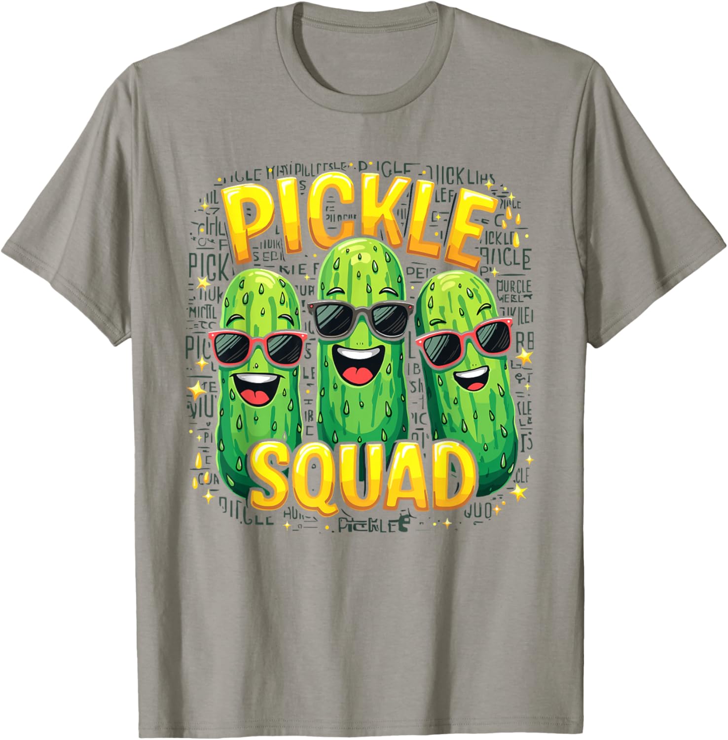 Cute Pickle Squad Shirt Fun Cucumber Jar T-Shirt for Pickle Lovers - 26