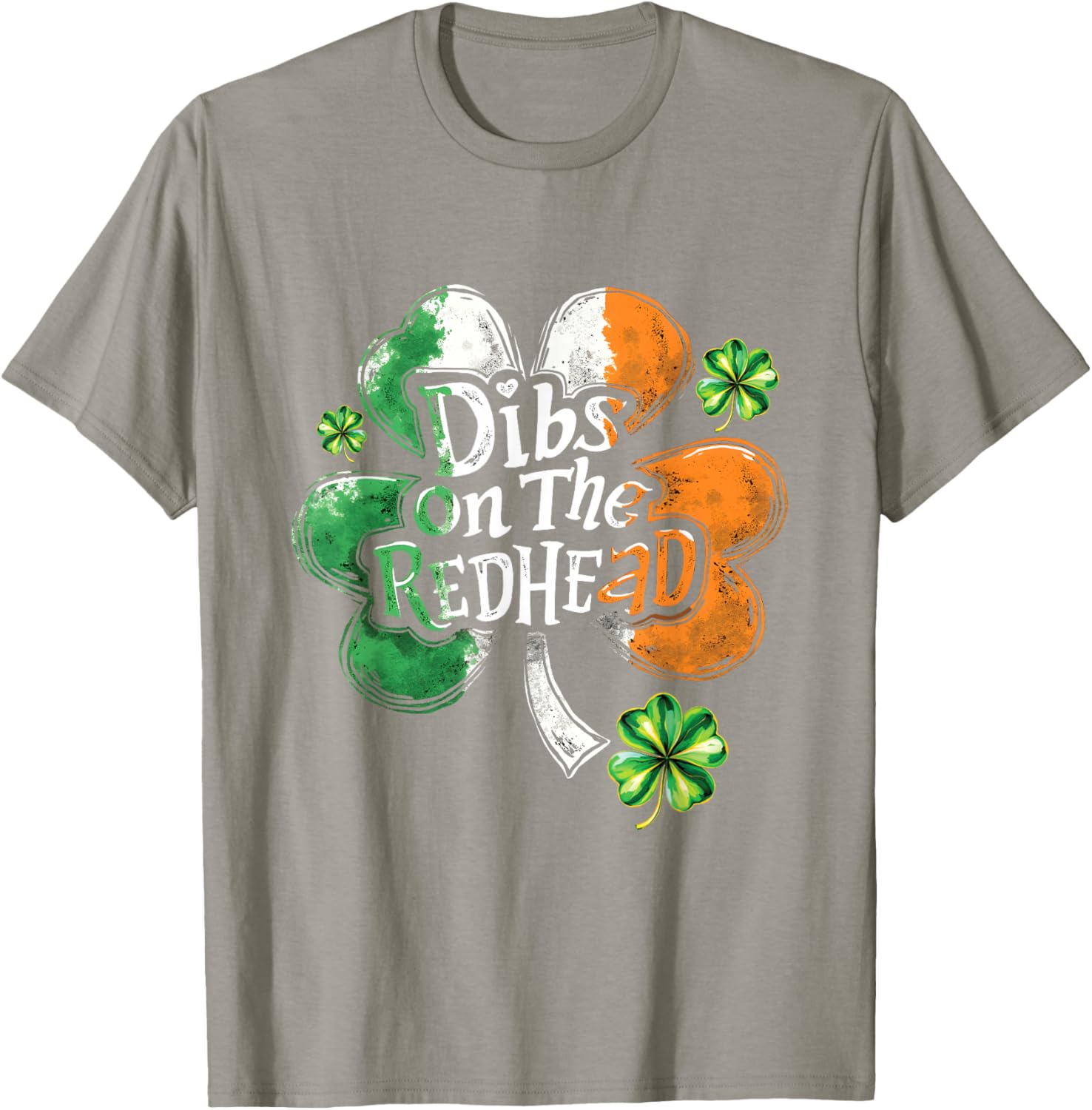 Dibs on the Redhead St Patrick's Shamrock T-Shirt for Irish Pride - 7