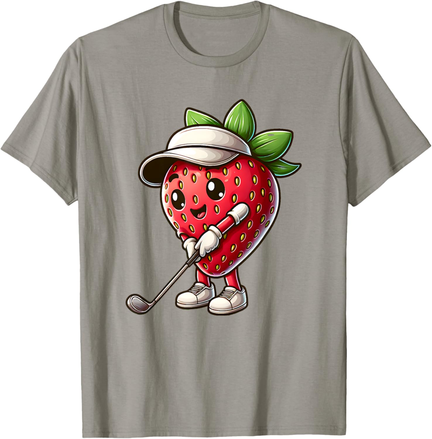 Funny Strawberry Golf Buddy T-Shirt for Golf Lovers and Friends - 6