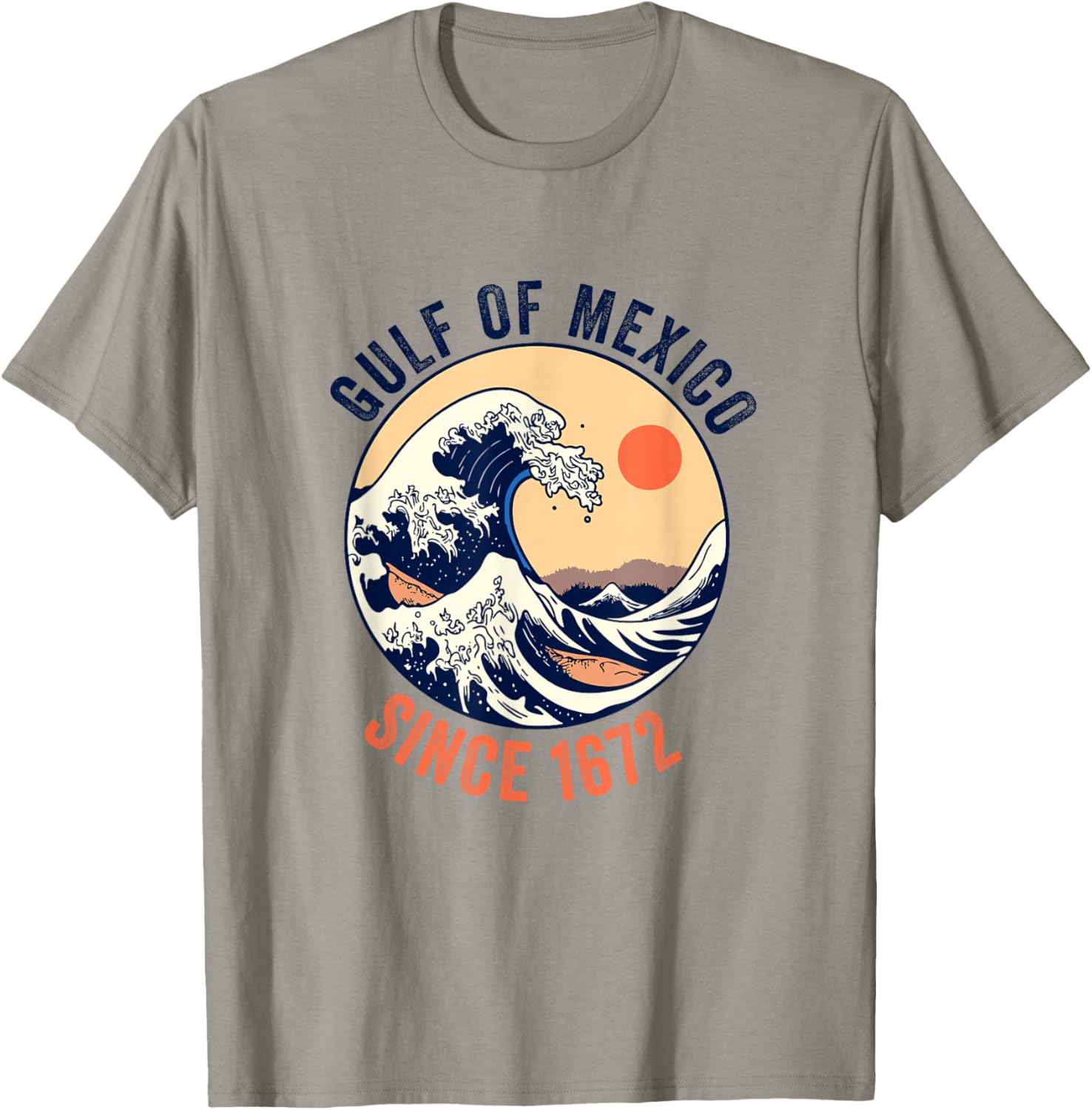 Gulf of Mexico Since 1672 T-Shirt for Proud Mexican Gulf Lovers - 6