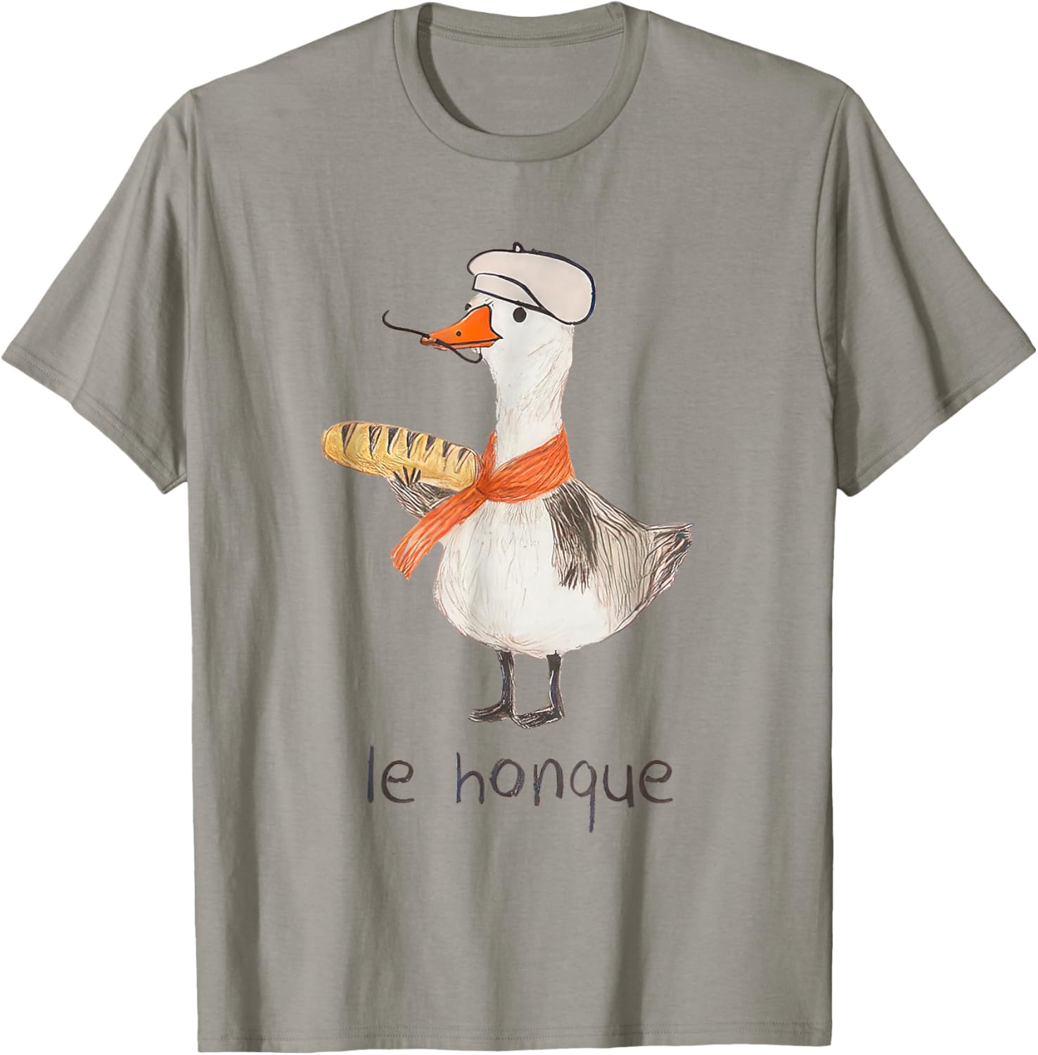 Funny French Goose Shirt Le Honque Casual Tee for Stylish Comfort - 7