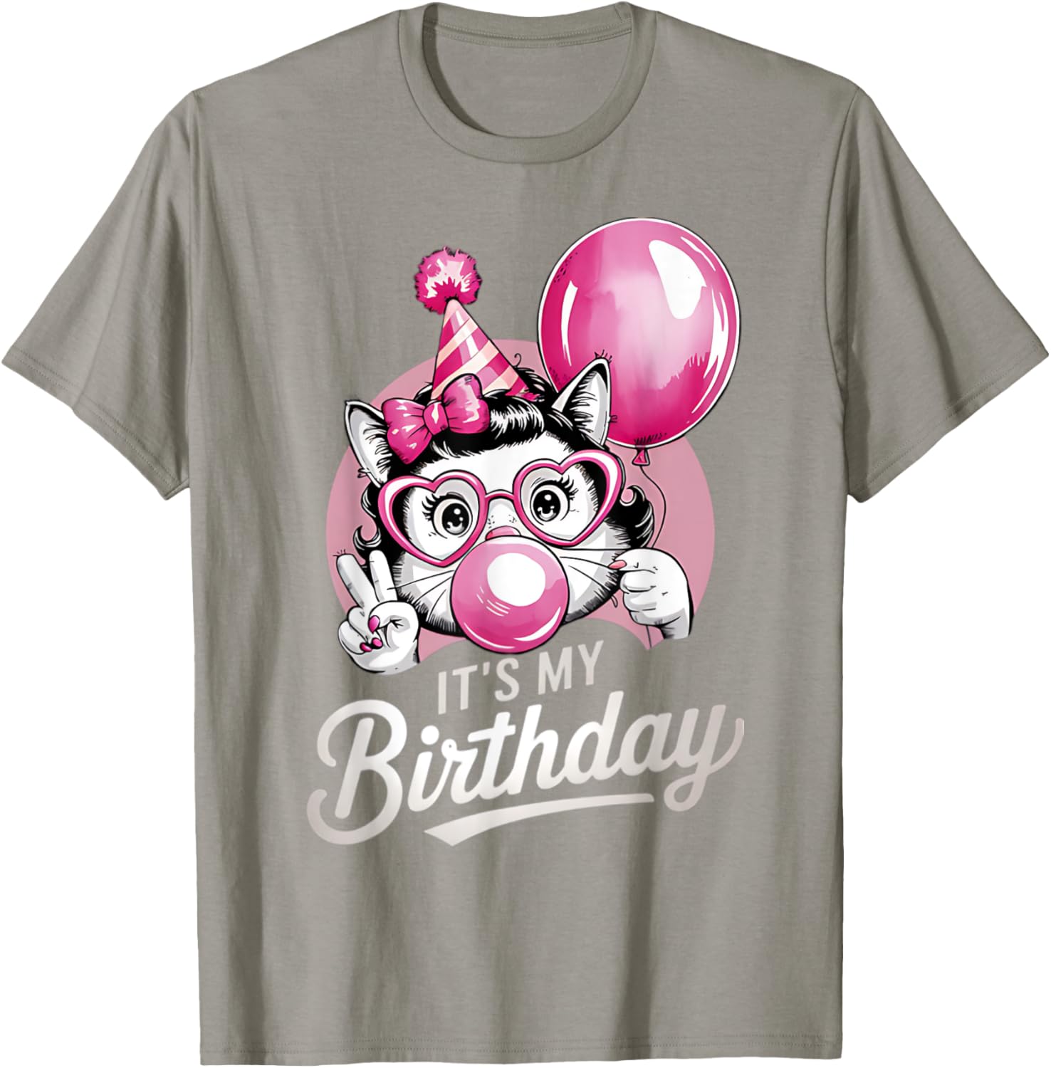 Cute Retro Monkey Birthday T-Shirt for Girls - Perfect Party Outfit! - 12