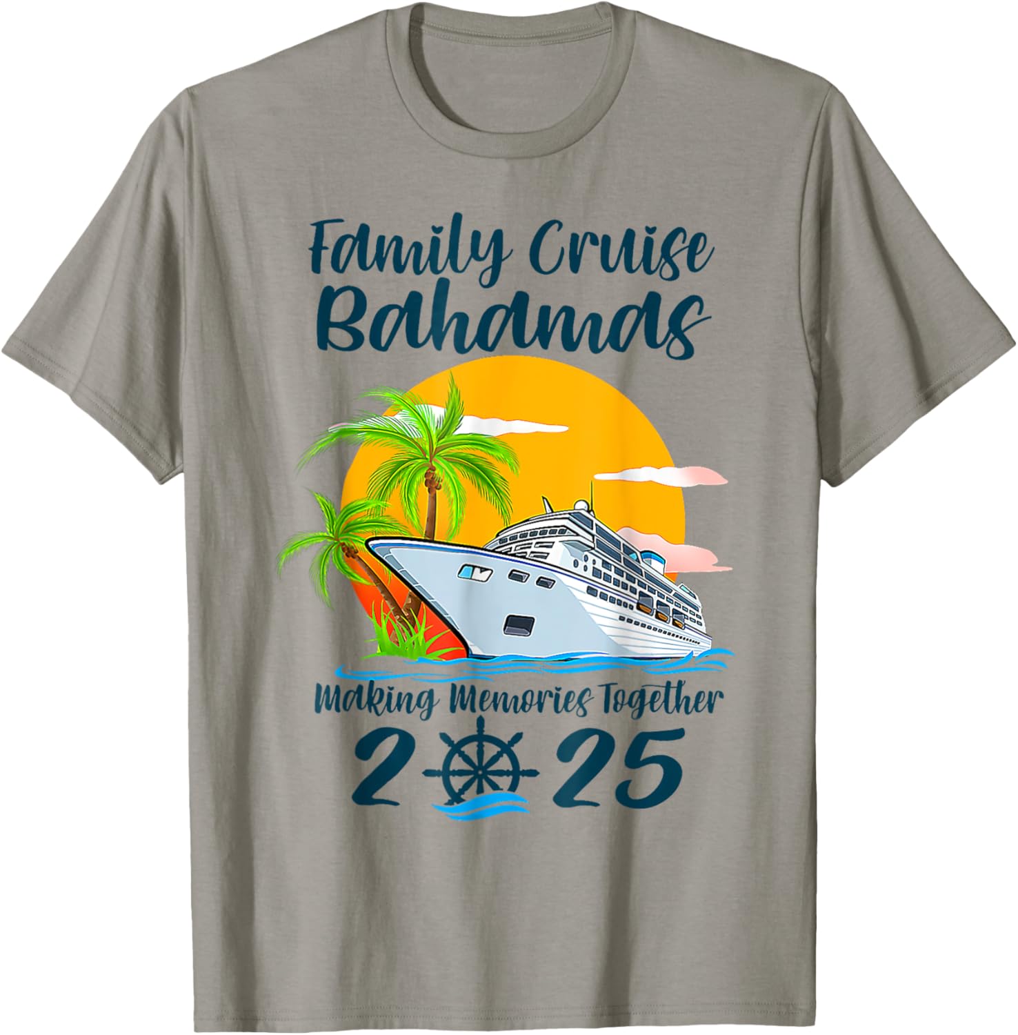 Family Cruise Bahamas Vacation 2025 T-Shirt for Making Memories Together - 11