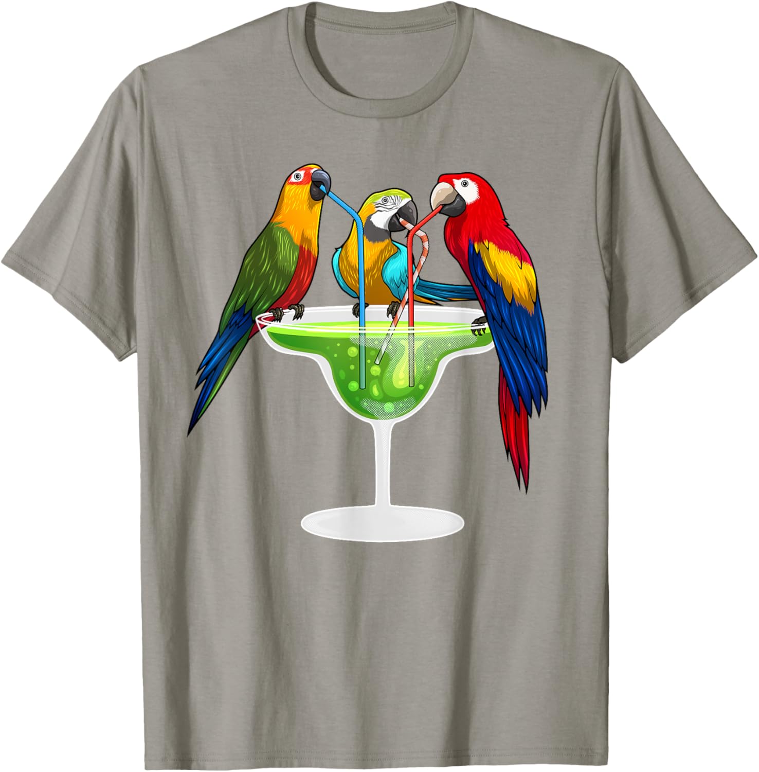 Cool Parrot Art T-Shirt for Bird Lovers - Fun Apparel for All Ages - 18
