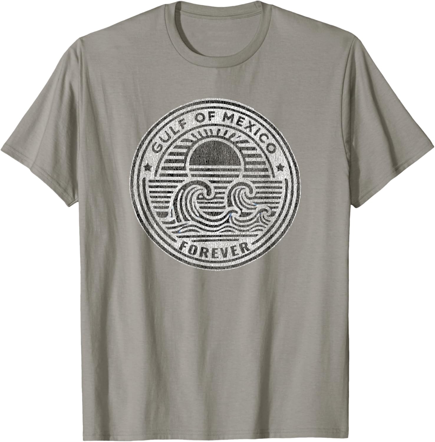 Gulf of Mexico Vintage Style Anti Name Change T-Shirt for Nature Lovers - 1