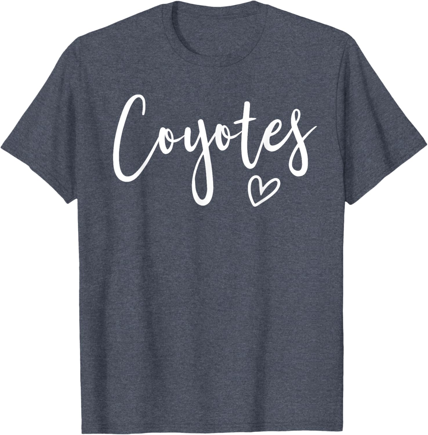 Coyotes High School Mascot Women's T-Shirt Stylish Team Apparel - 3