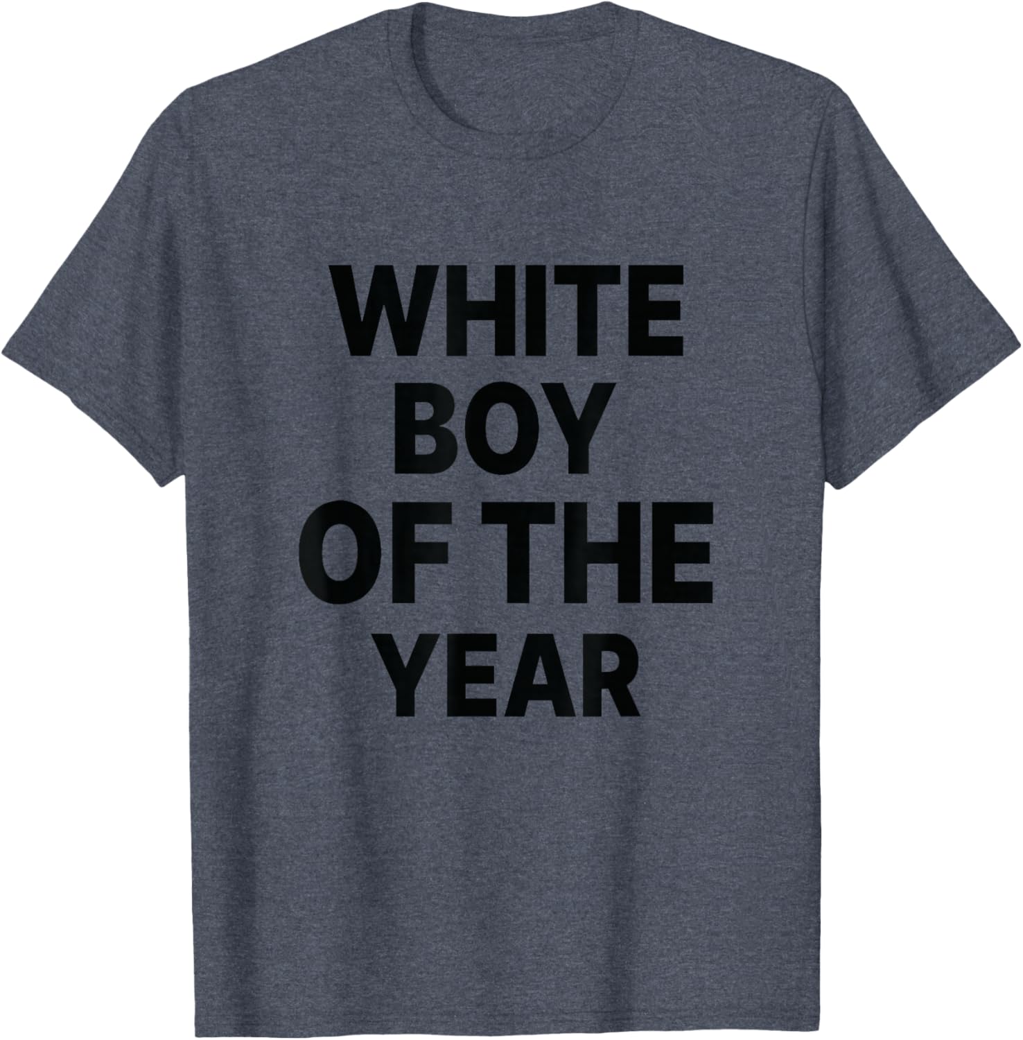 Funny White Boy Of The Year T-Shirt for Casual Style and Fun Wear - 5
