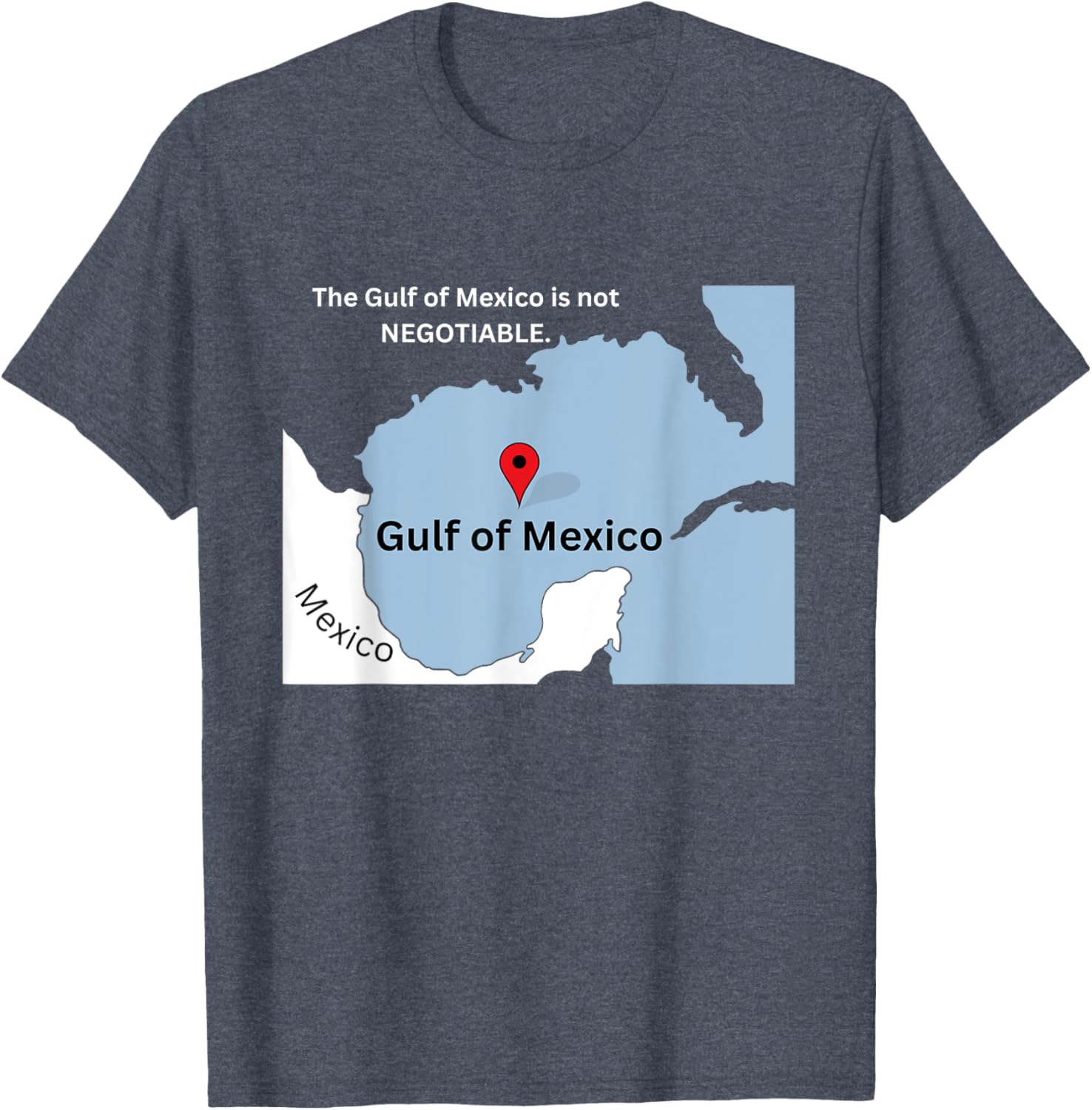 Gulf of Mexico T-Shirt for Casual Wear - Perfect Summer Style - 5