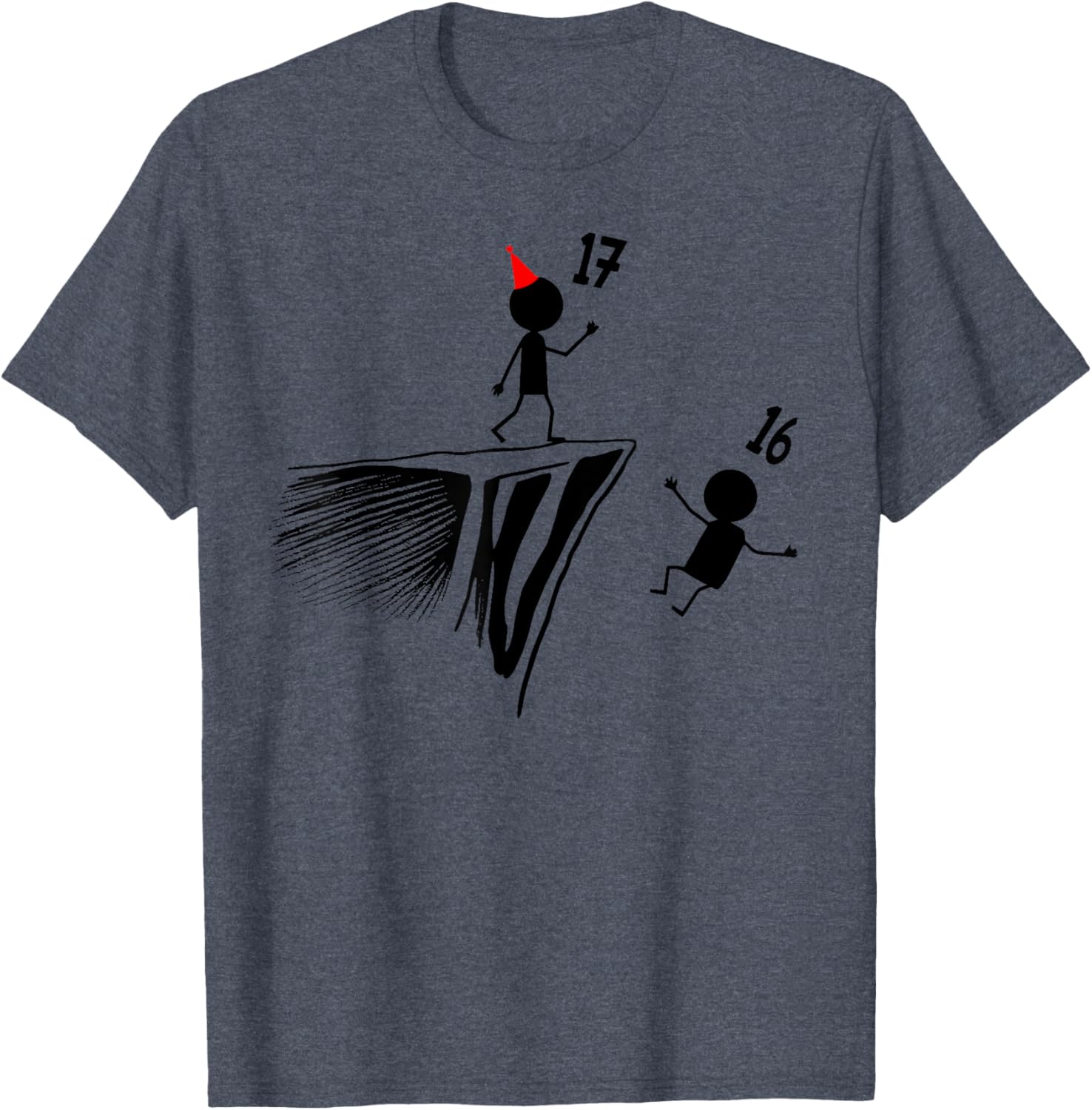 Funny 17th Birthday T-Shirt for Teens Cool Gift for 17 Year Olds - 3